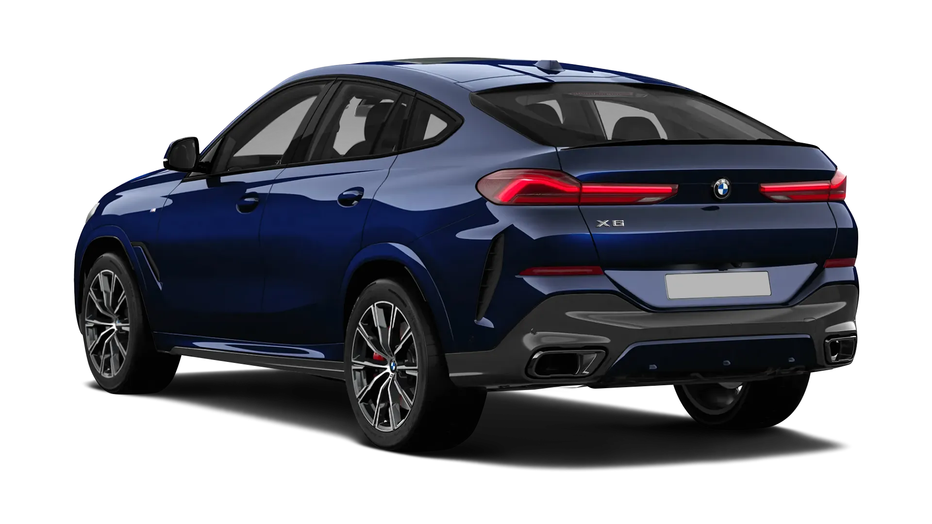 BMW X6 G06 LCI III Facelift стоковый, цвет Tanzanite Blue