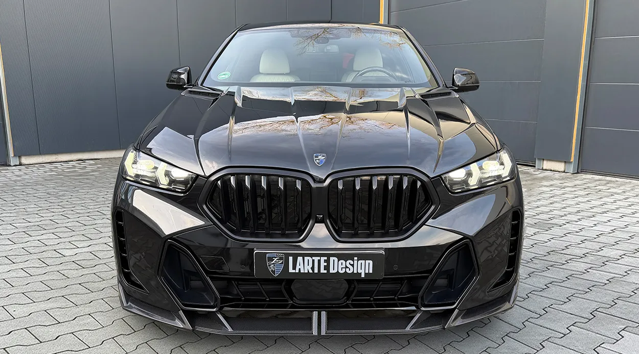 Перед BMW X6 G06 LCI III Facelift с кастомным обвесом
