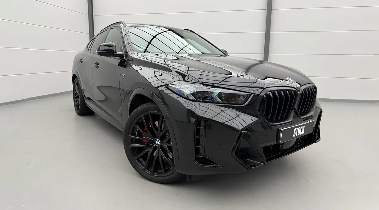 Перед под углом BMW X6 G06 LCI III Facelift с кастомным обвесом