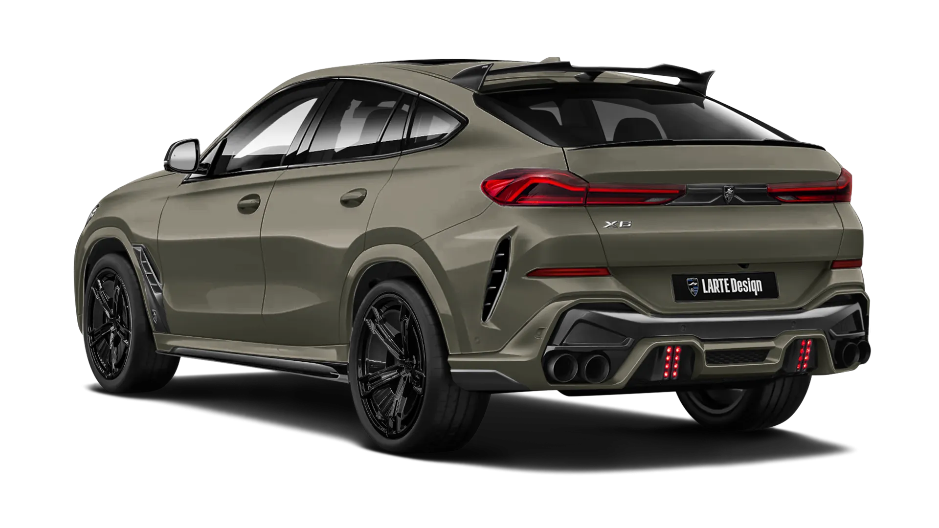 BMW X6 G06 LCI 2023 - 2026 в цвете Manhattan с кастомным тюнингом
