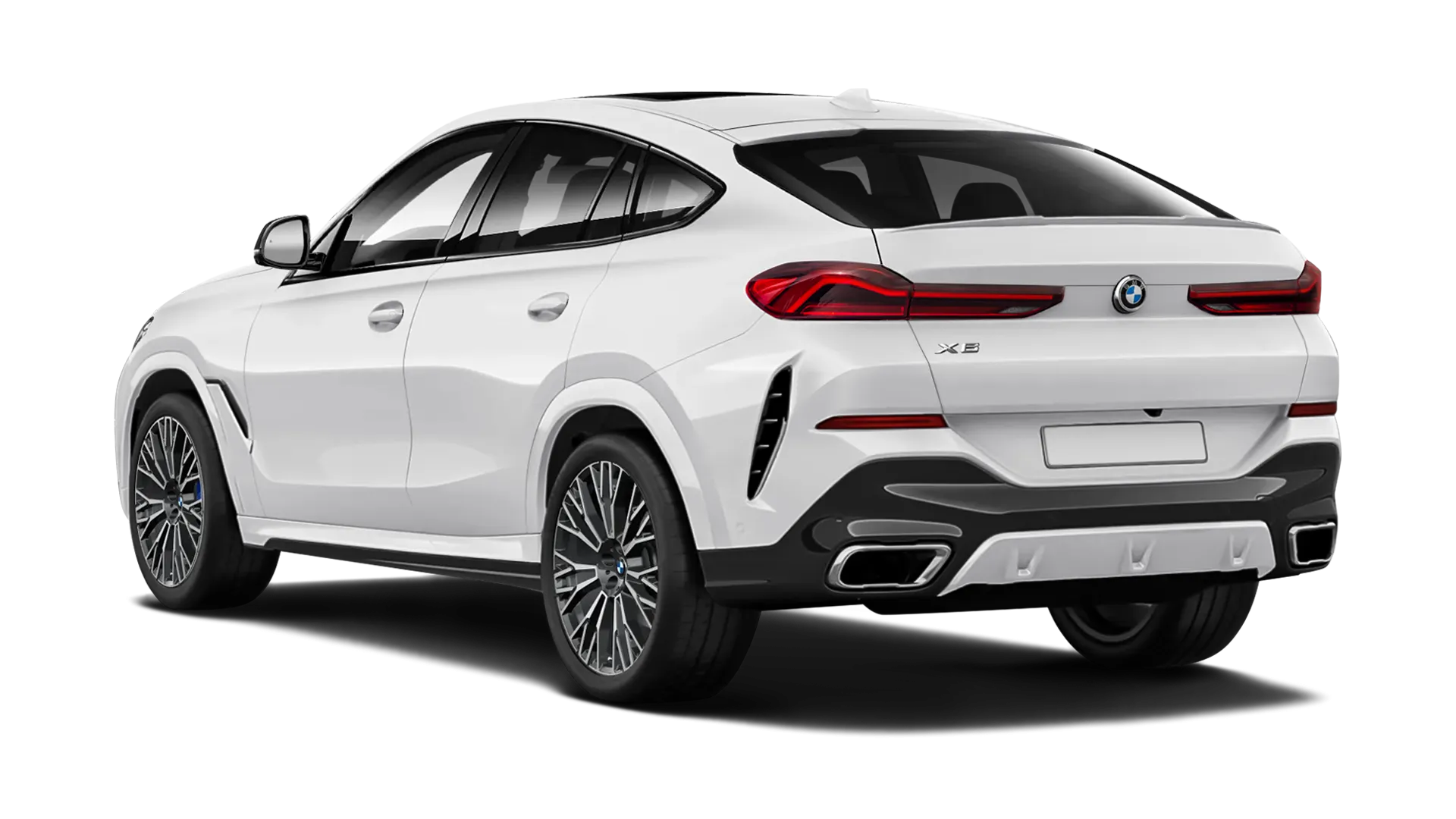 BMW X6 G06 LCI 2023 - 2026 стоковый, цвет Mineral White