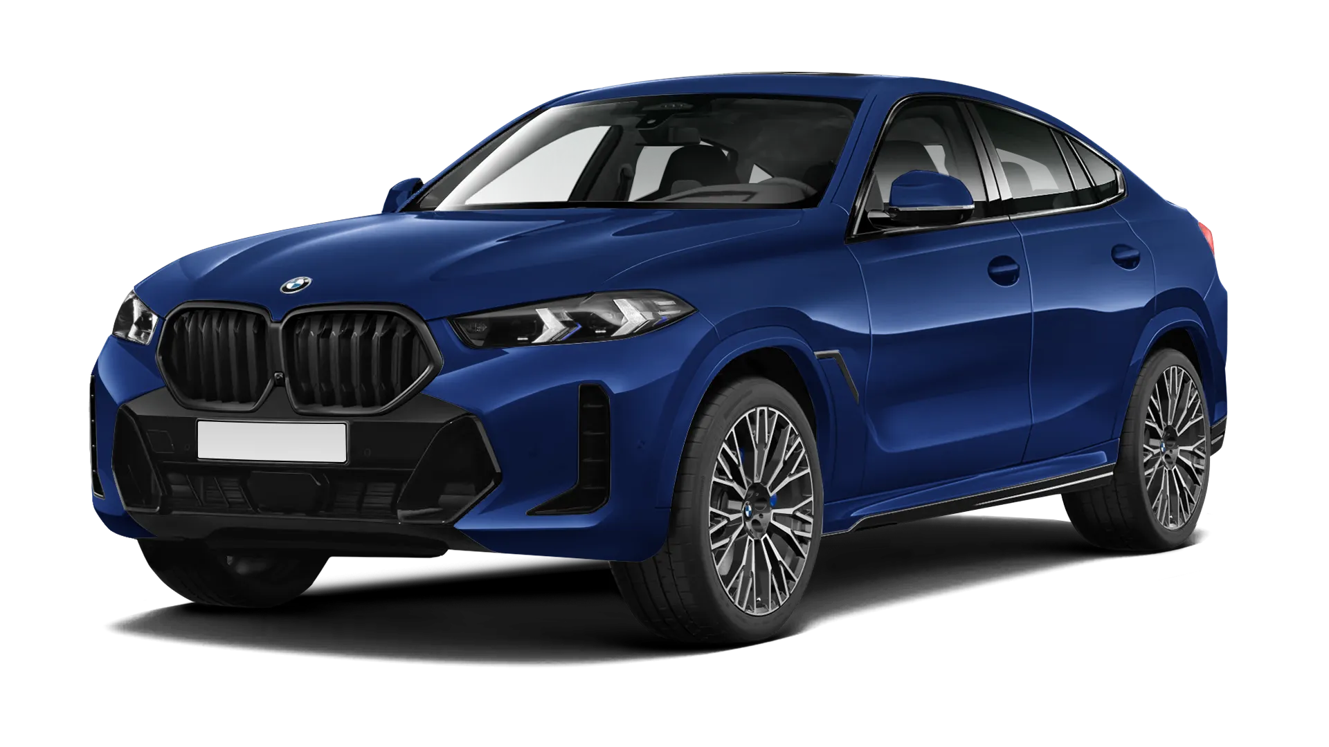 BMW X6 G06 LCI 2023 - 2026 в стоке, цвет Tanzanite Blue