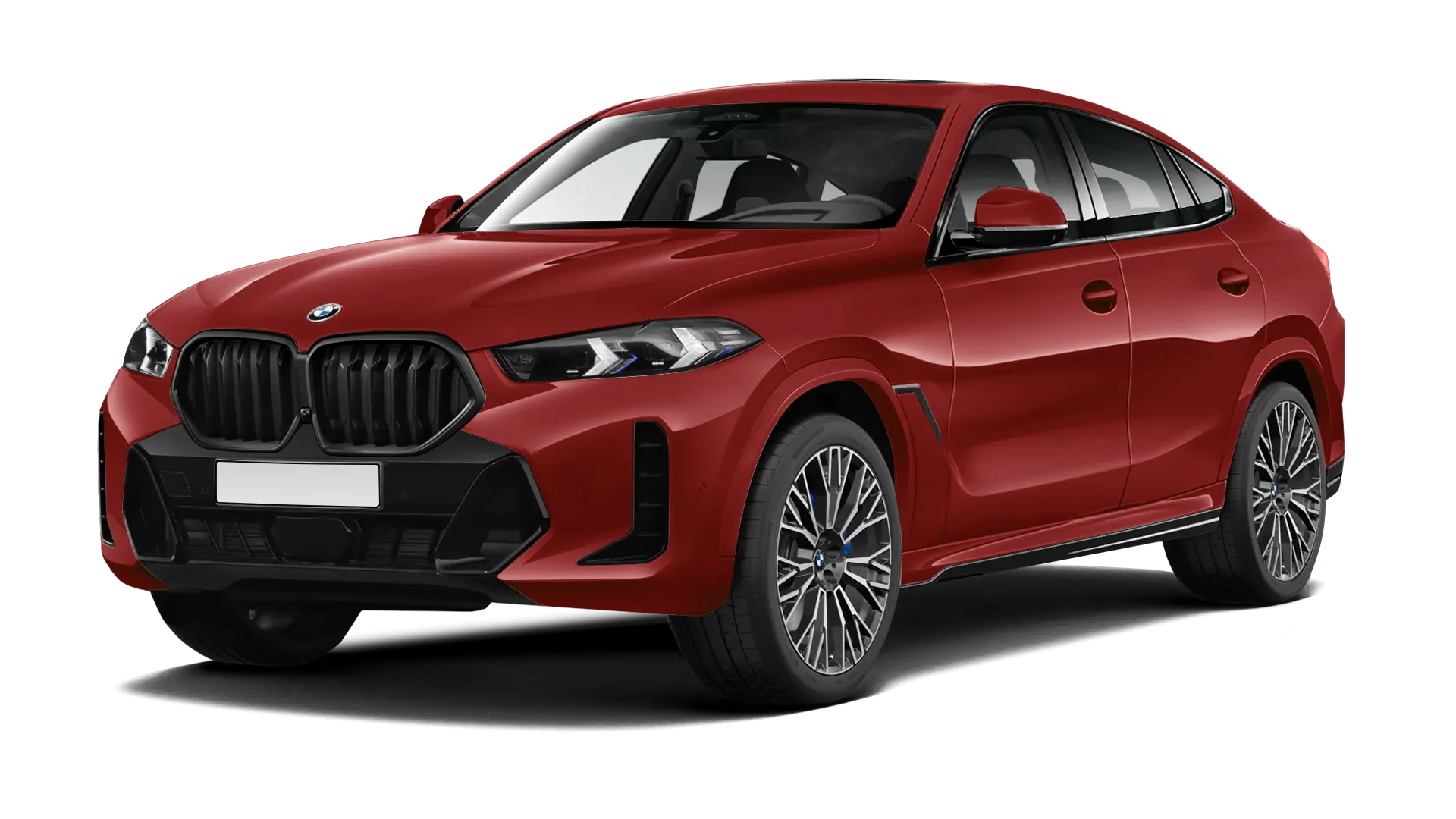 BMW X6 G06 LCI 2023 - 2026 в стоке, цвет Toronto Red