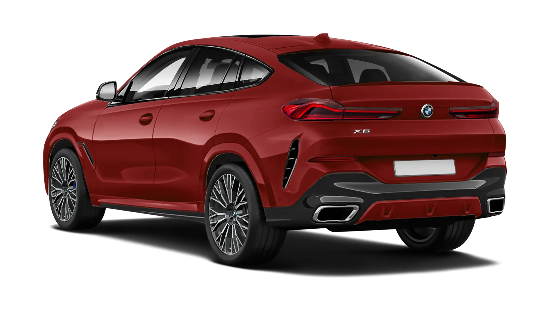 BMW X6 G06 LCI 2023 - 2026 стоковый, цвет Toronto Red