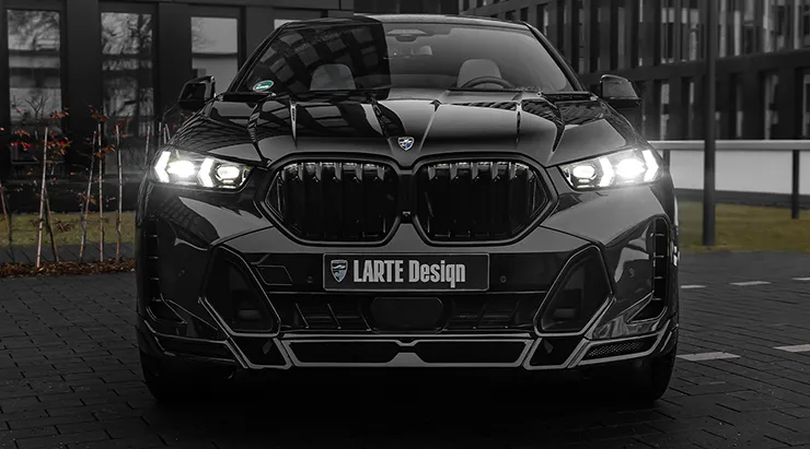 Перед BMW X6 G06 LCI 2023 - 2026 с кастомным обвесом