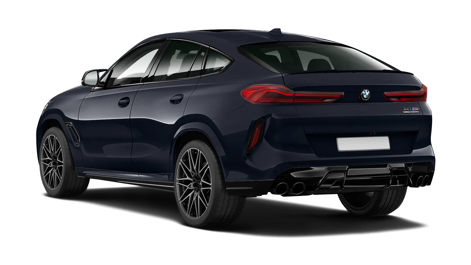 BMW X6M F96 LCI 2023 - 2026 стоковый, цвет Carbon Black