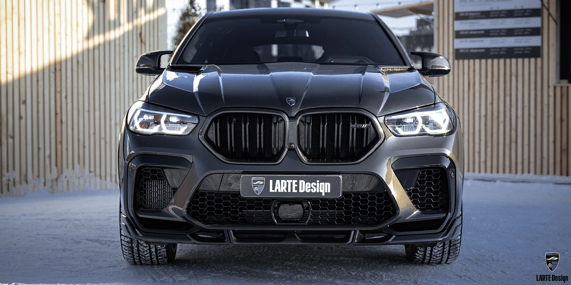 Закажите индивидуальный тюнинг для BMW X6 M Competition F96 Carbon Black Metallic