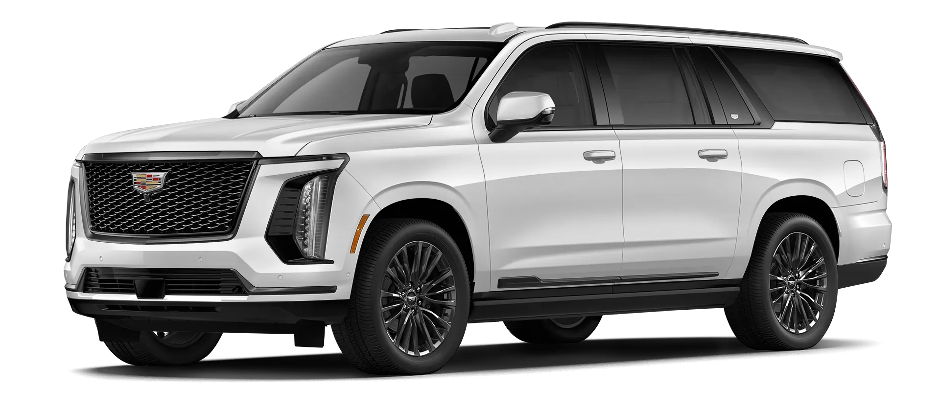 Cadillac Escalade 600 в стоке, цвет Crystal White Tricoat