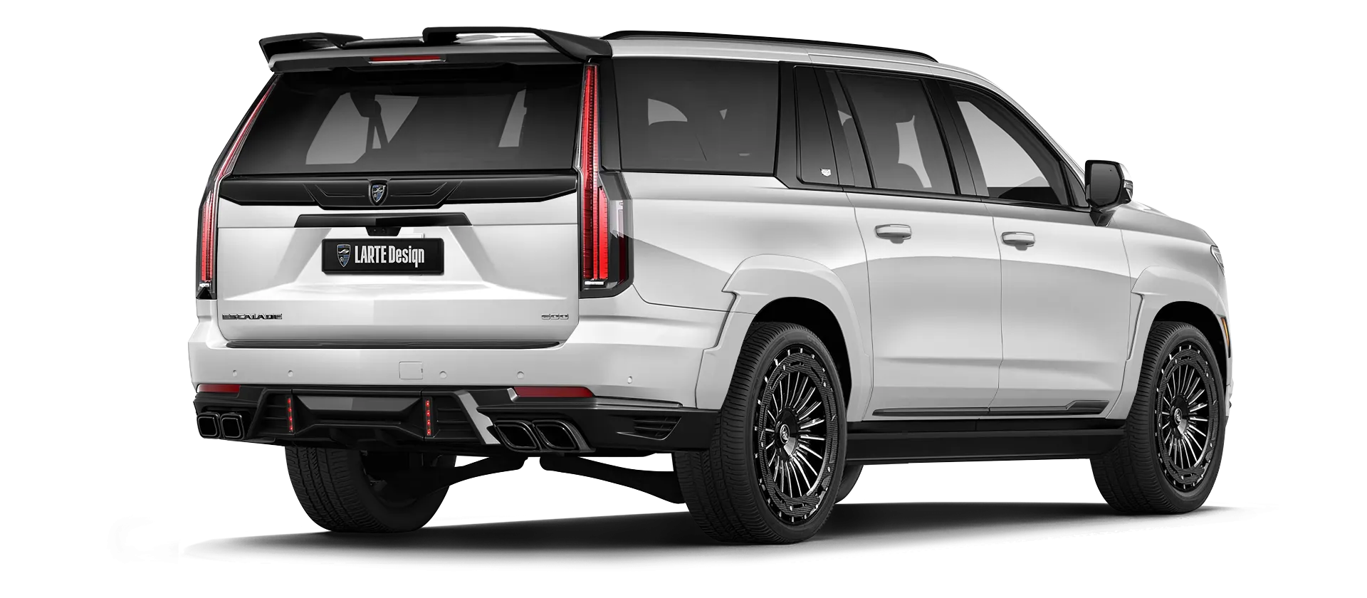 Cadillac Escalade 600 в цвете Crystal White Tricoat с кастомным тюнингом
