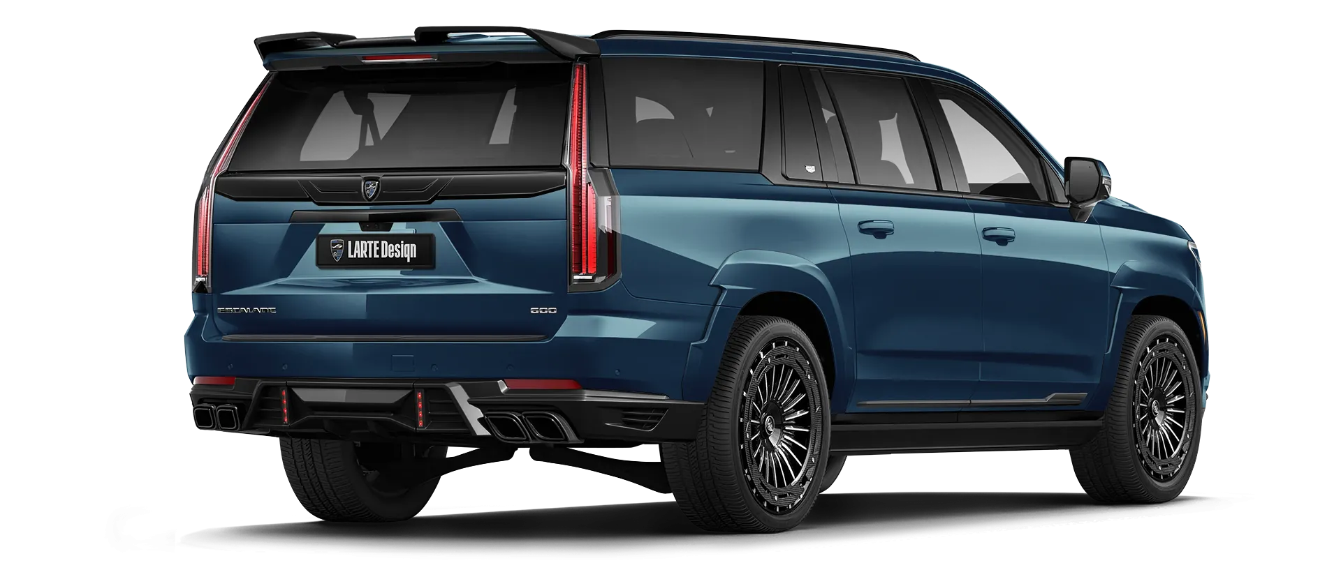 Cadillac Escalade 600 в цвете Deep Sea Metallic с кастомным тюнингом