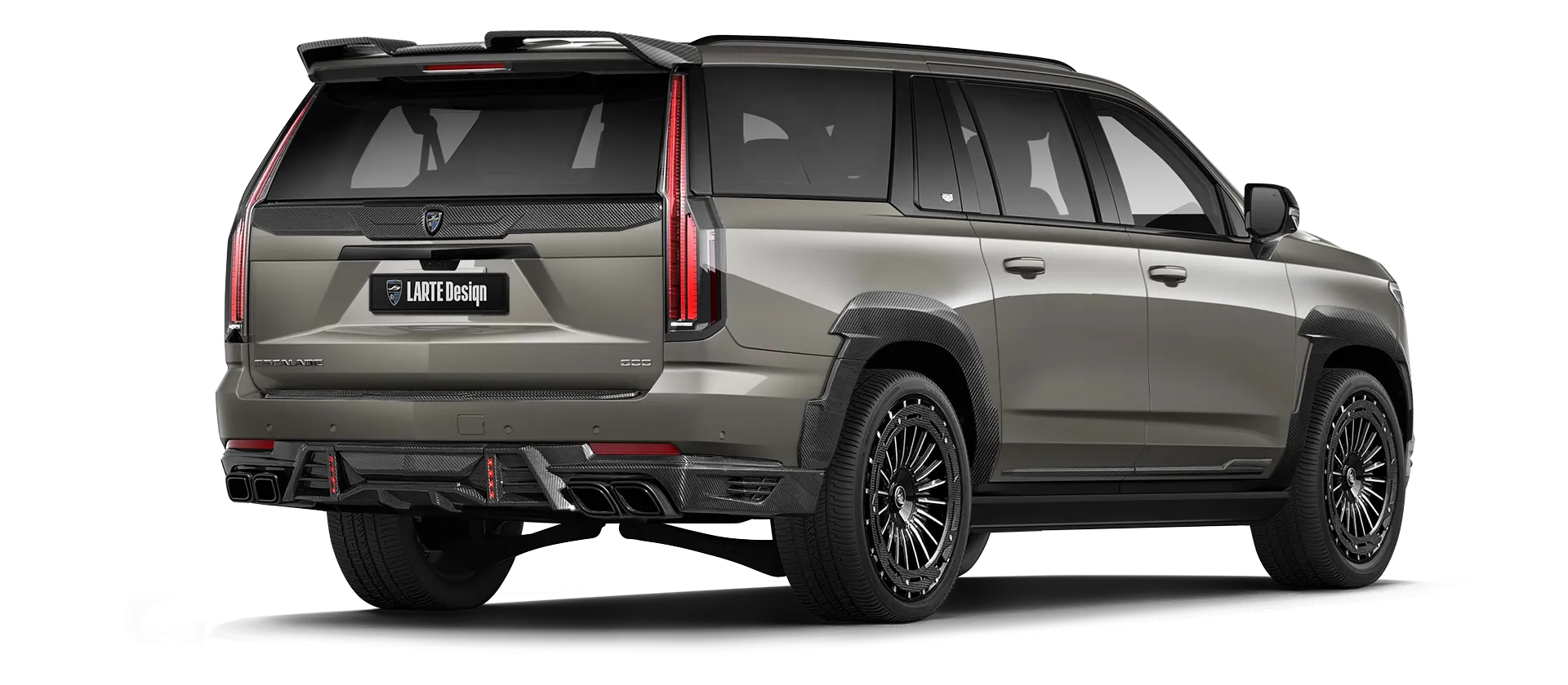 Cadillac Escalade 600 в цвете Latte Metallic с карбоновым тюнингом