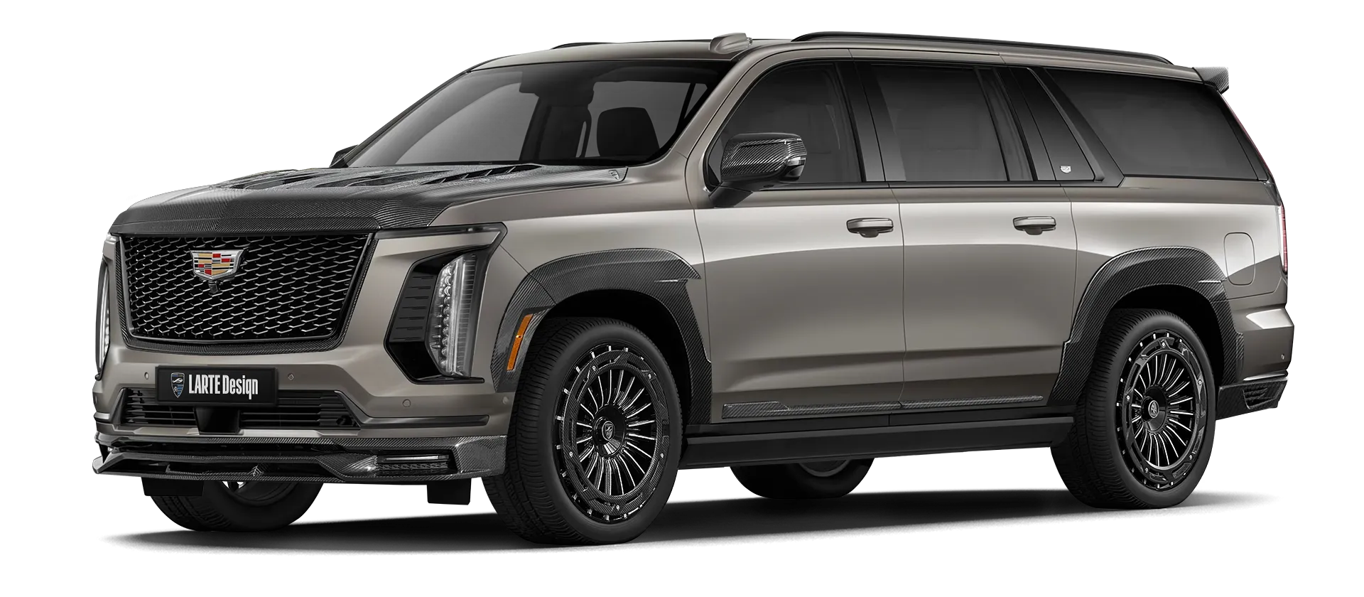 Cadillac Escalade 600 в цвете Latte Metallic с карбоновым обвесом