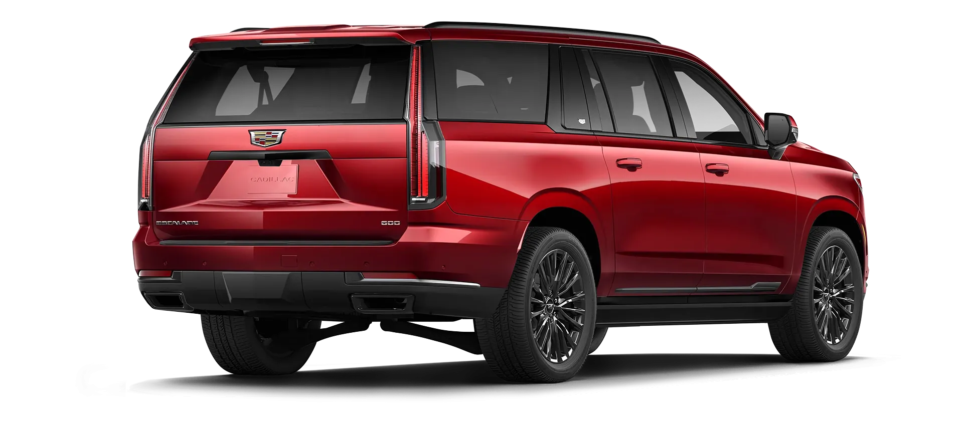 Cadillac Escalade 600 стоковый, цвет Radiant Red Tintcoat