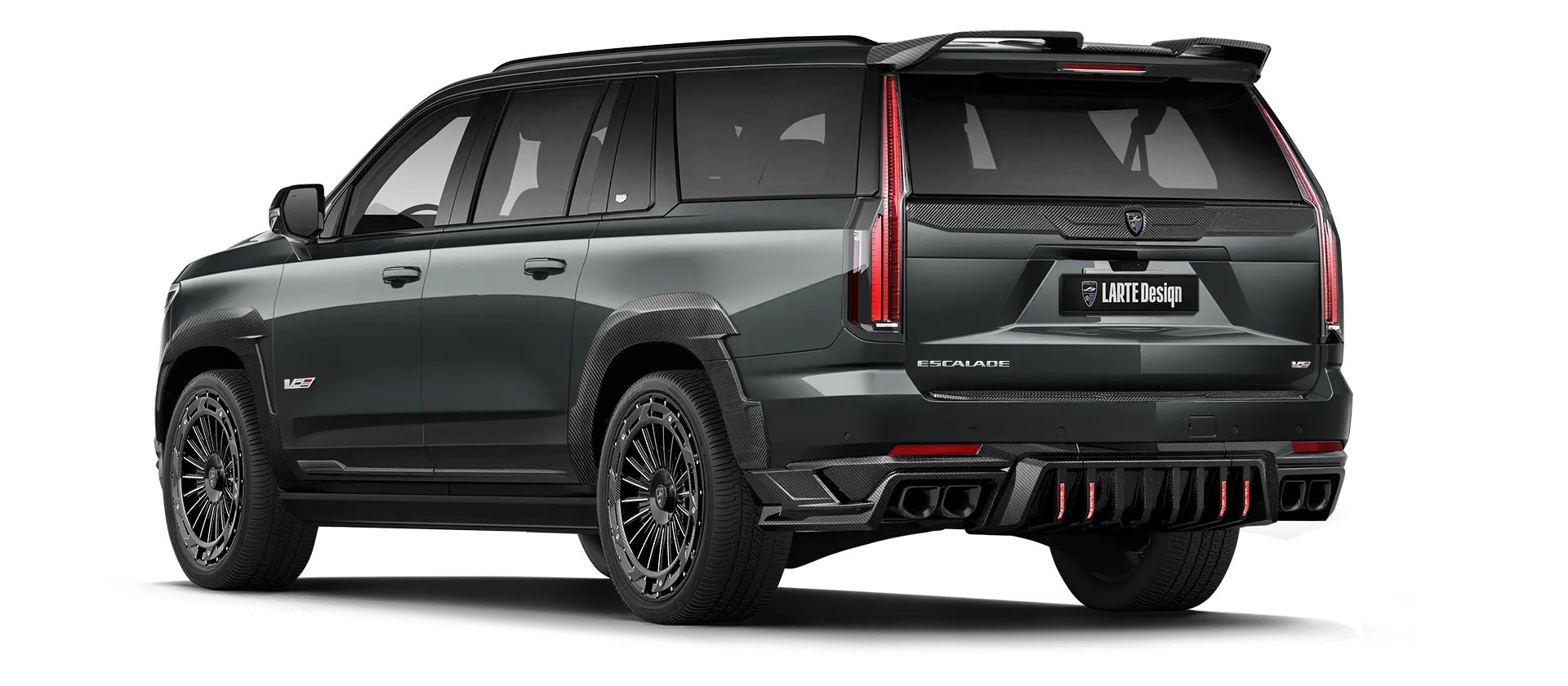 CADILLAC ESCALADE V V-ESV 2024-2026 в цвете Aegeon Stone с карбоновым тюнингом