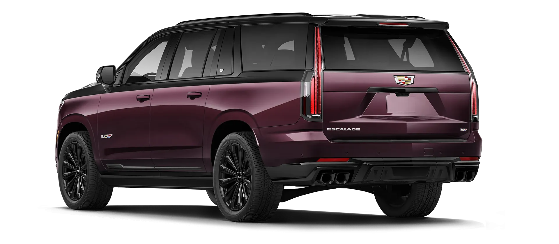 CADILLAC ESCALADE V V-ESV 2024-2026 в цвете Bordo с кастомным тюнингом