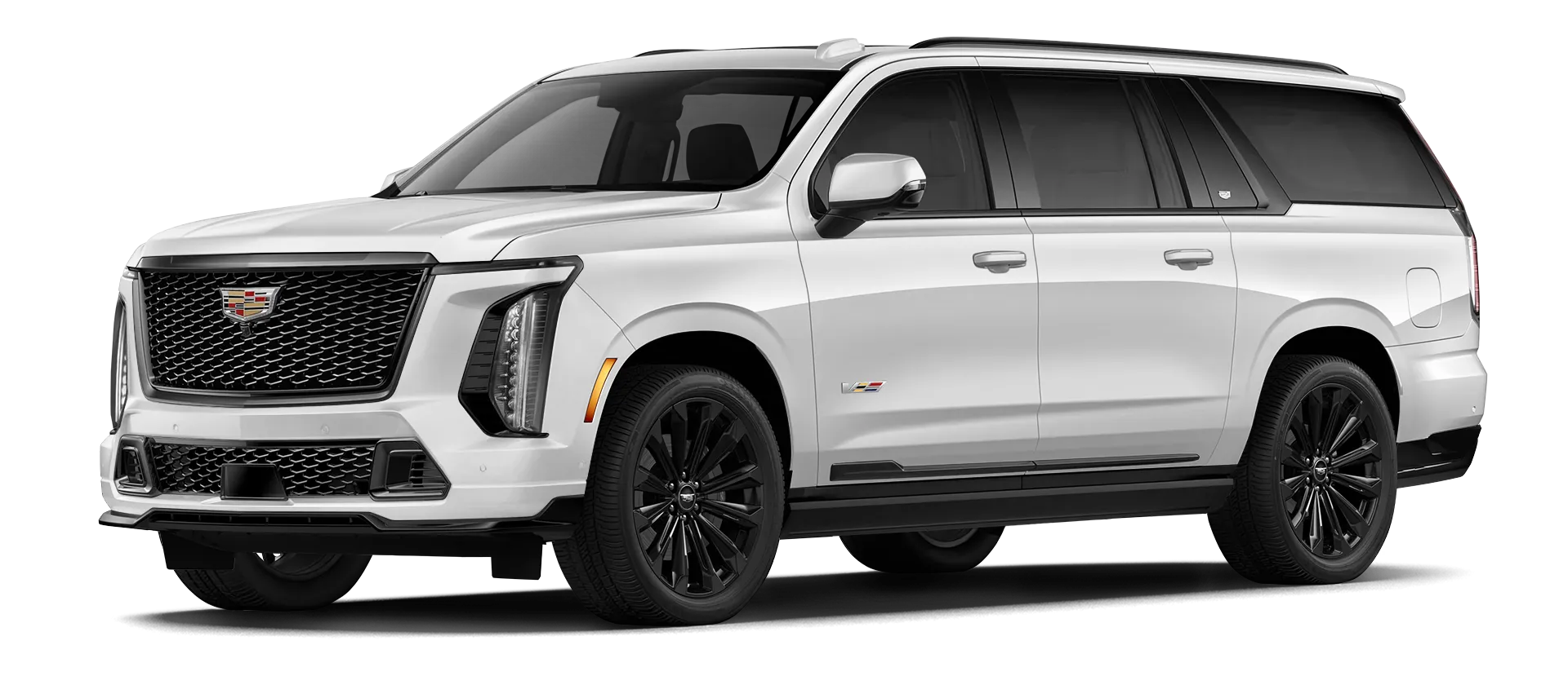 CADILLAC ESCALADE V V-ESV 2024-2026 в стоке, цвет Crystal White Tricoat