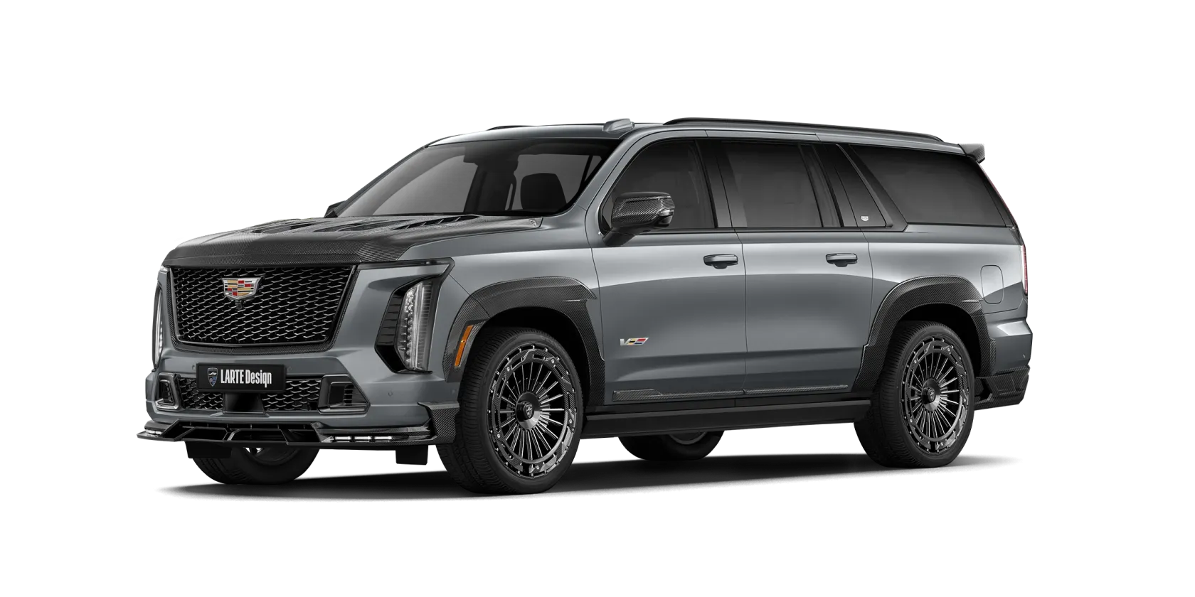 Комплект обвеса Cadillac Escalade‑V ESV Facelift: флагманский дизайн американского роскошного SUV