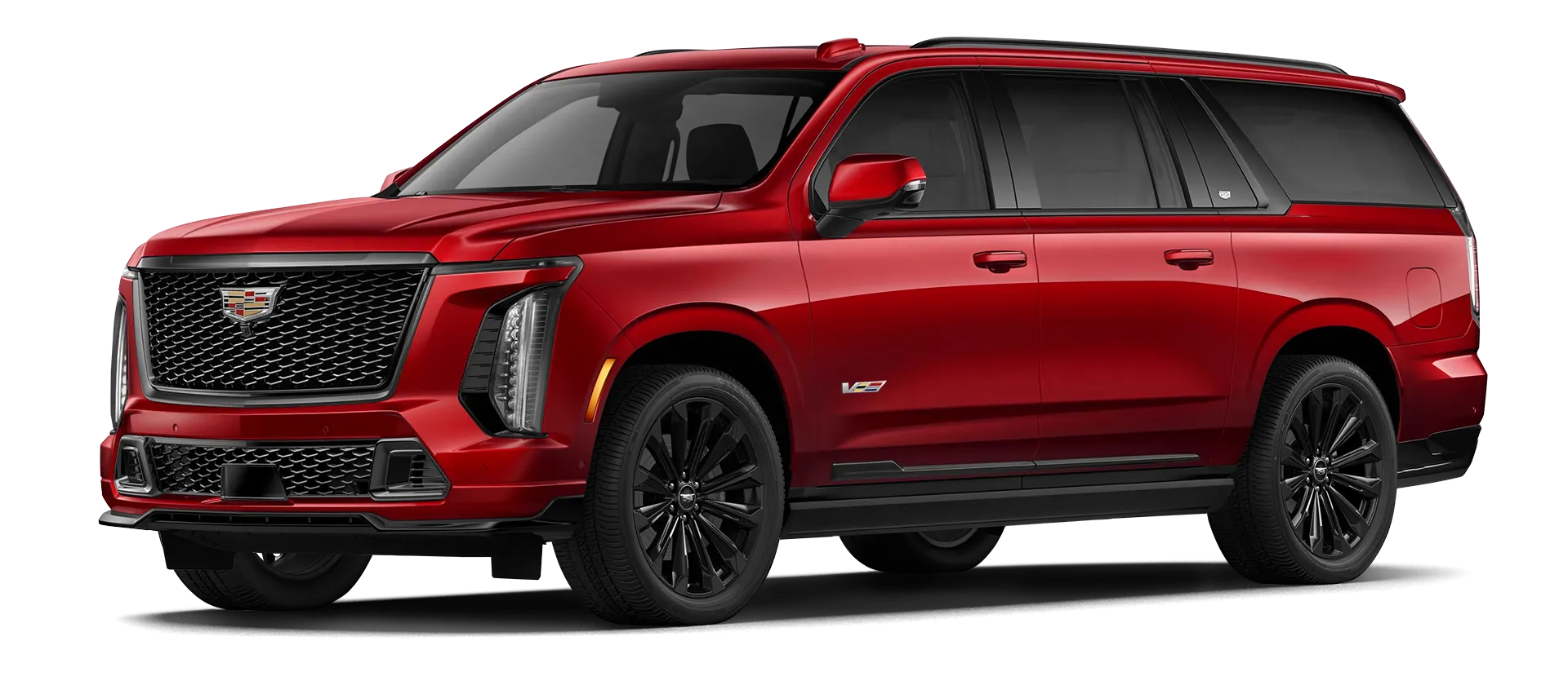 CADILLAC ESCALADE V V-ESV 2024-2026 в стоке, цвет Radiant Red Tintcoat