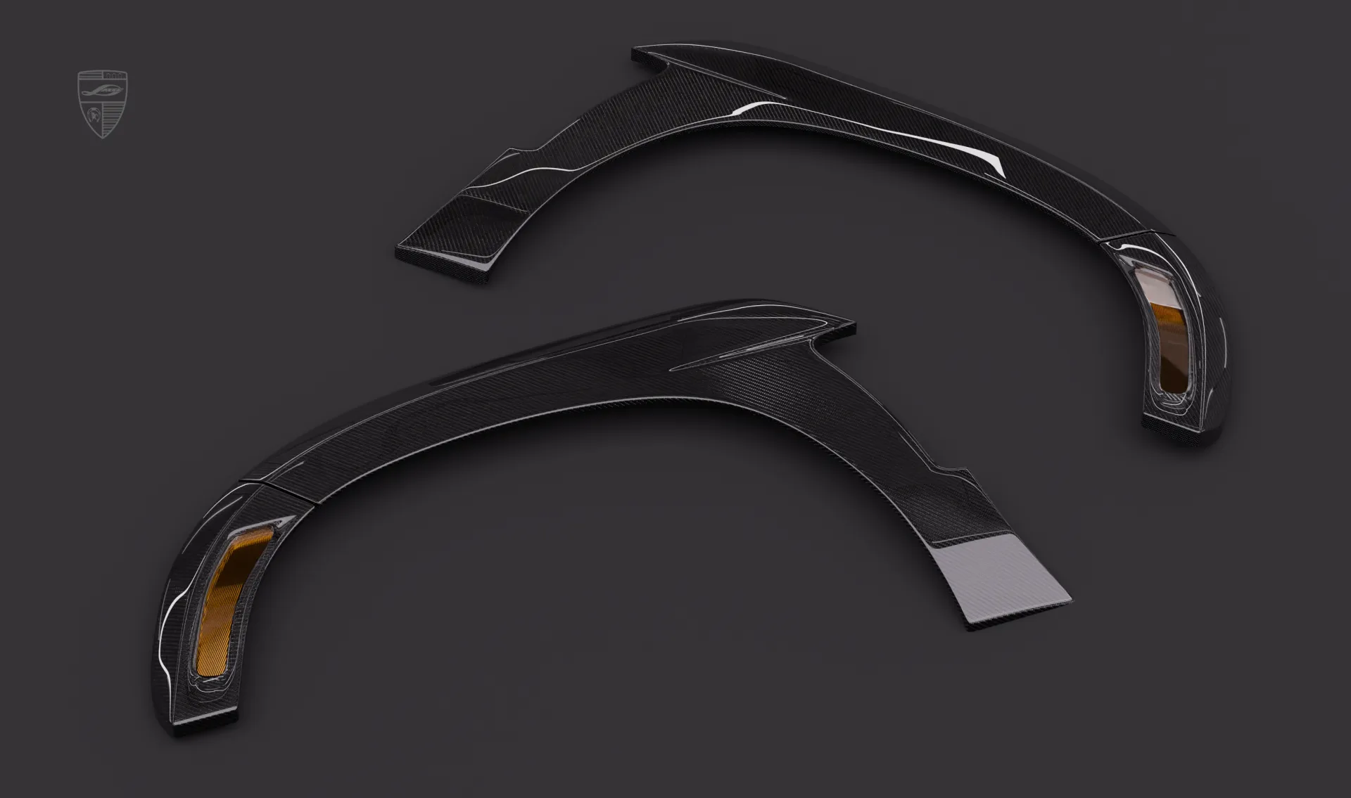 Расширители передних арок в тюнинг-комплекте для Cadillac Escalade V-ESV Facelift от LARTE Design