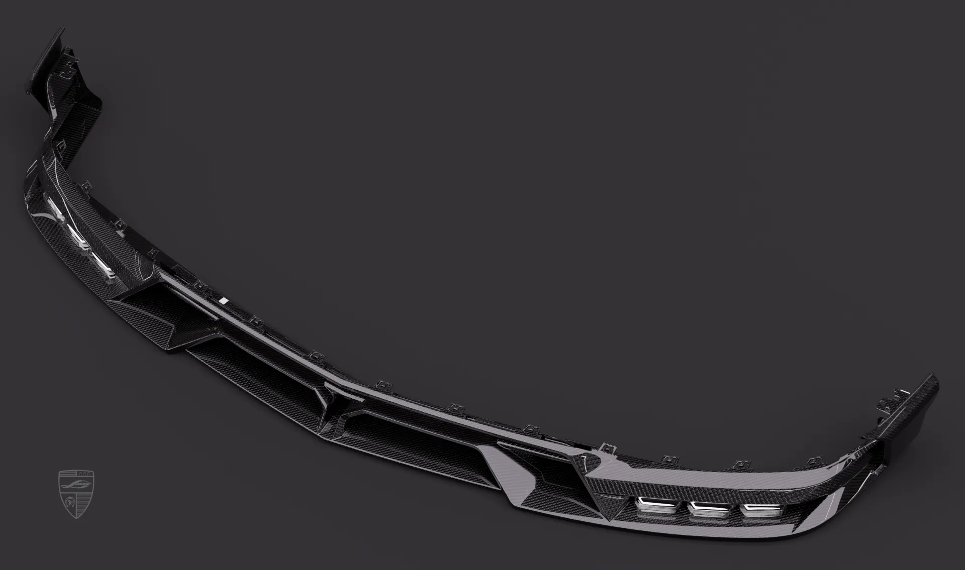 Накладка на передний бампер для SUV Cadillac Escalade V-ESV Facelift от LARTE Design