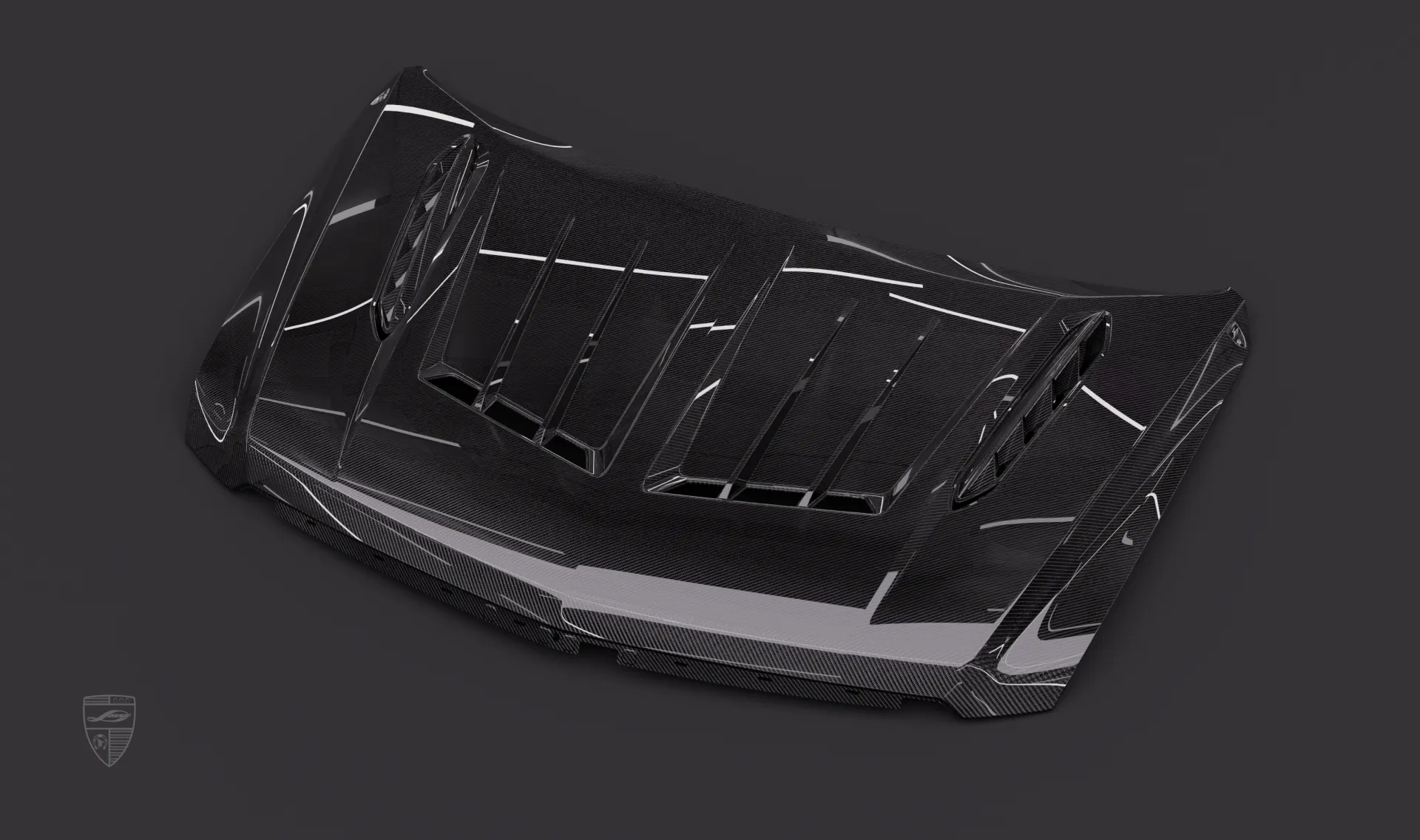 Капот в тюнинг-комплекте для Cadillac Escalade V-ESV Facelift от LARTE Design