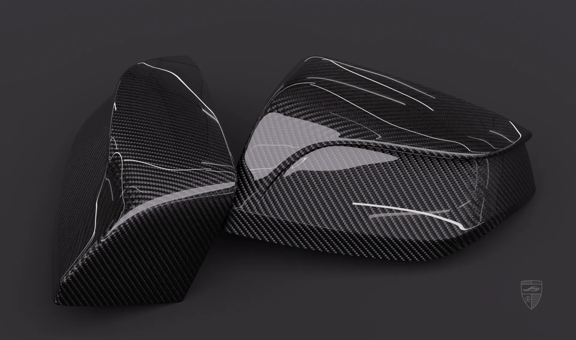 Накладки на зеркала для SUV Cadillac Escalade V-ESV Facelift от LARTE Design