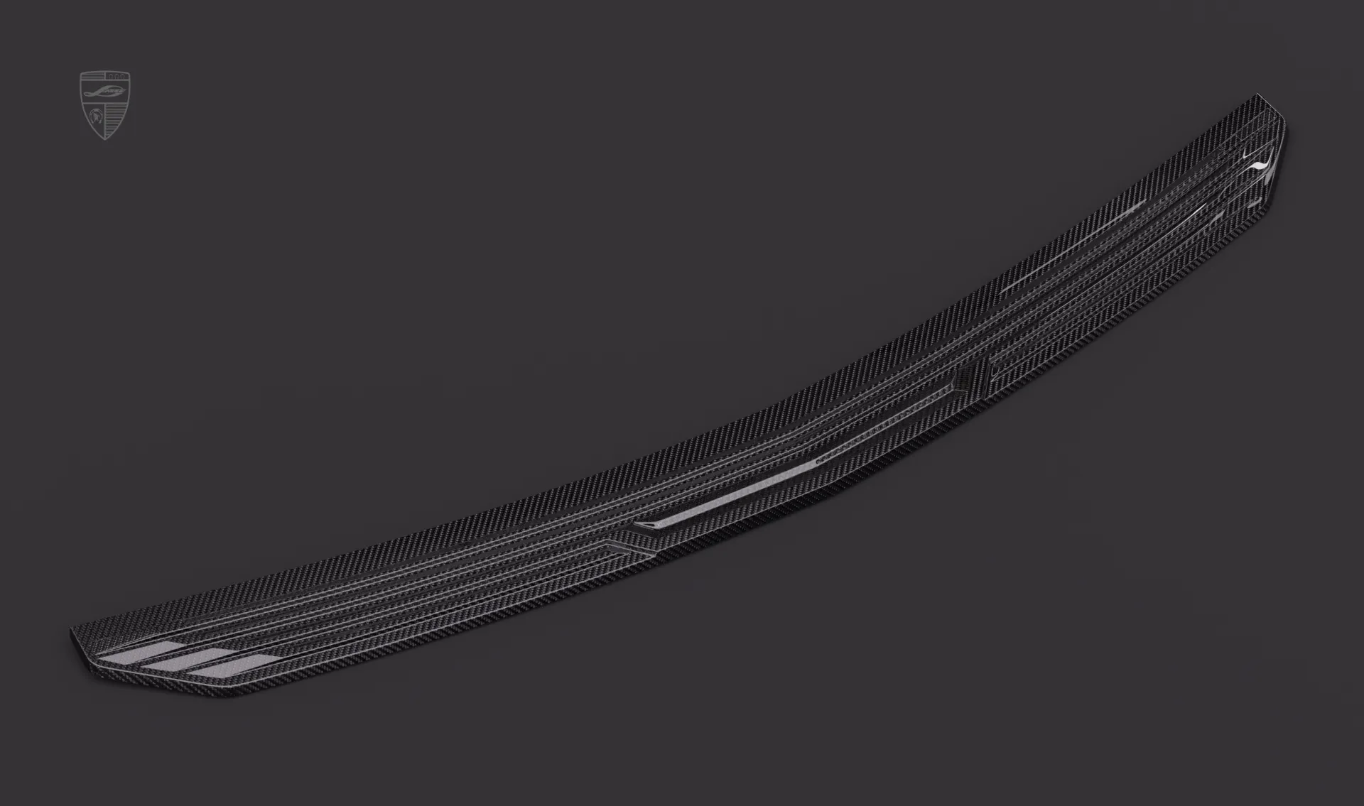 Накладка на задний бампер в тюнинг-комплекте для Cadillac Escalade V-ESV Facelift от LARTE Design