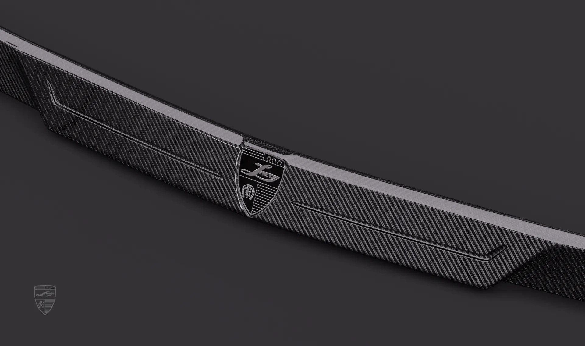 Накладка на дверь багажника в обвесе для Cadillac Escalade V-ESV Facelift от LARTE Design