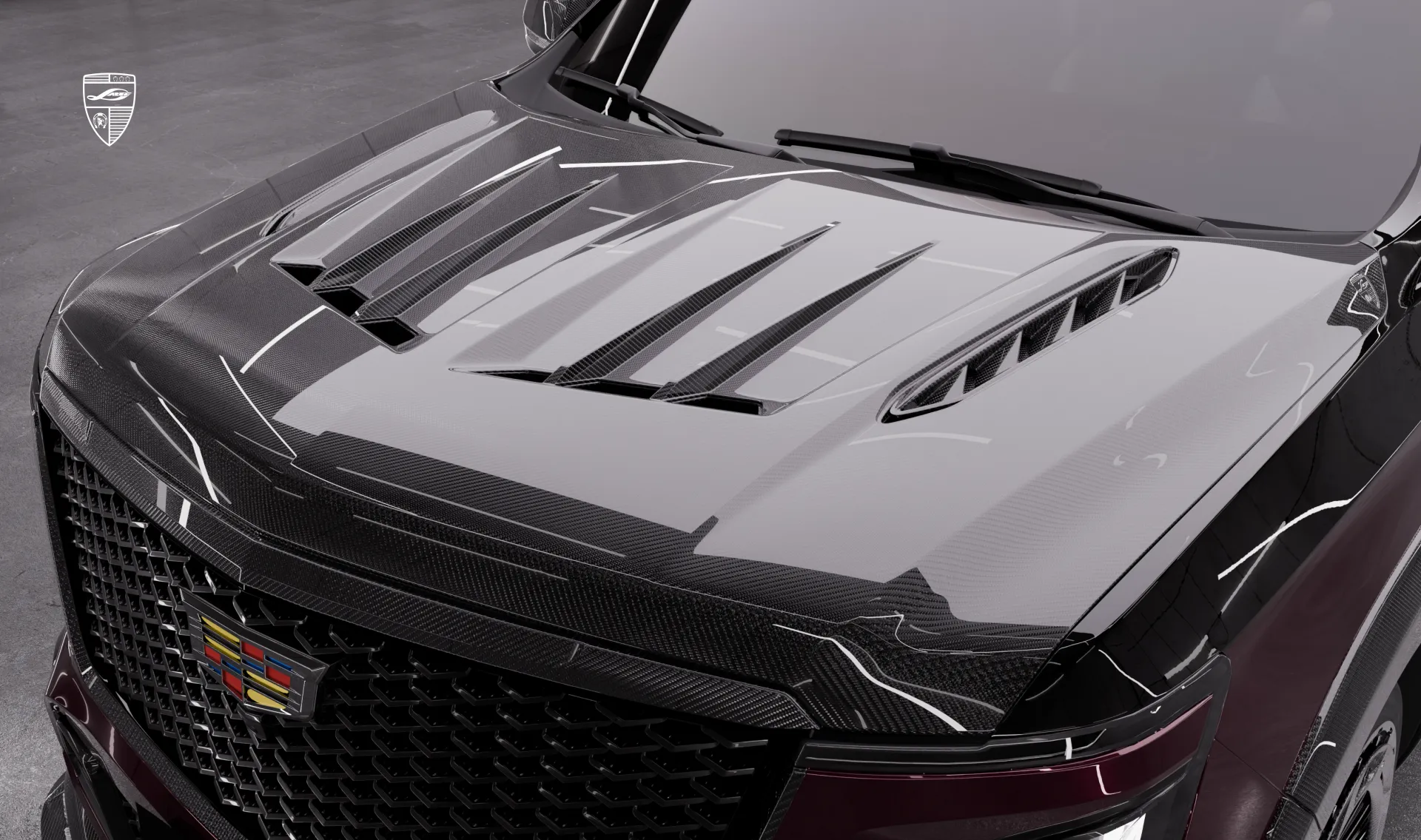 Капот для авто класса люкс Cadillac Escalade V-ESV Facelift от LARTE Design