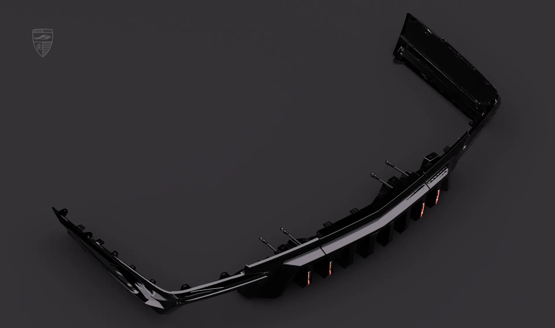 Диффузор для SUV Cadillac Escalade V-ESV Facelift от LARTE Design