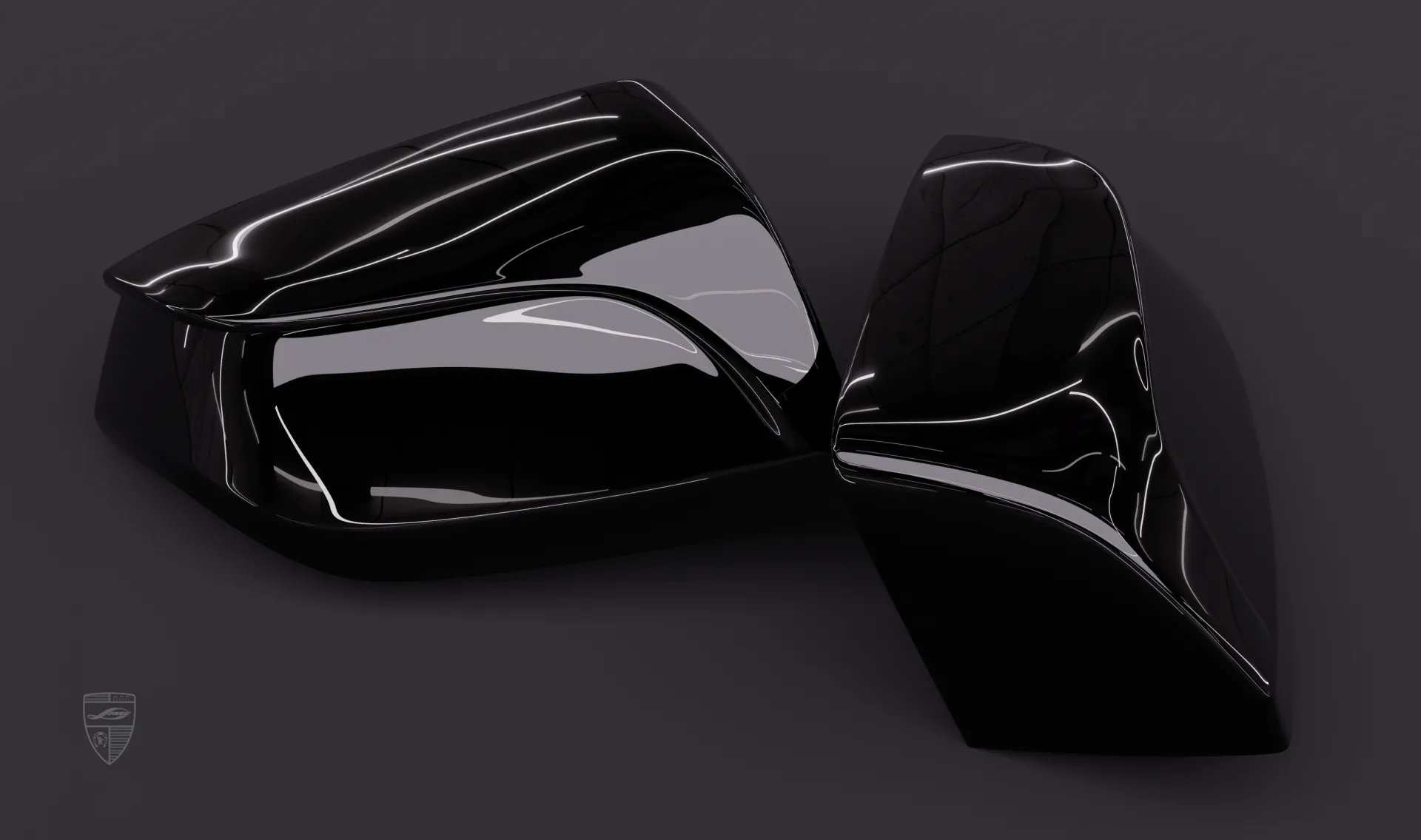 Накладки на зеркала для авто класса люкс Cadillac Escalade V-ESV Facelift от LARTE Design