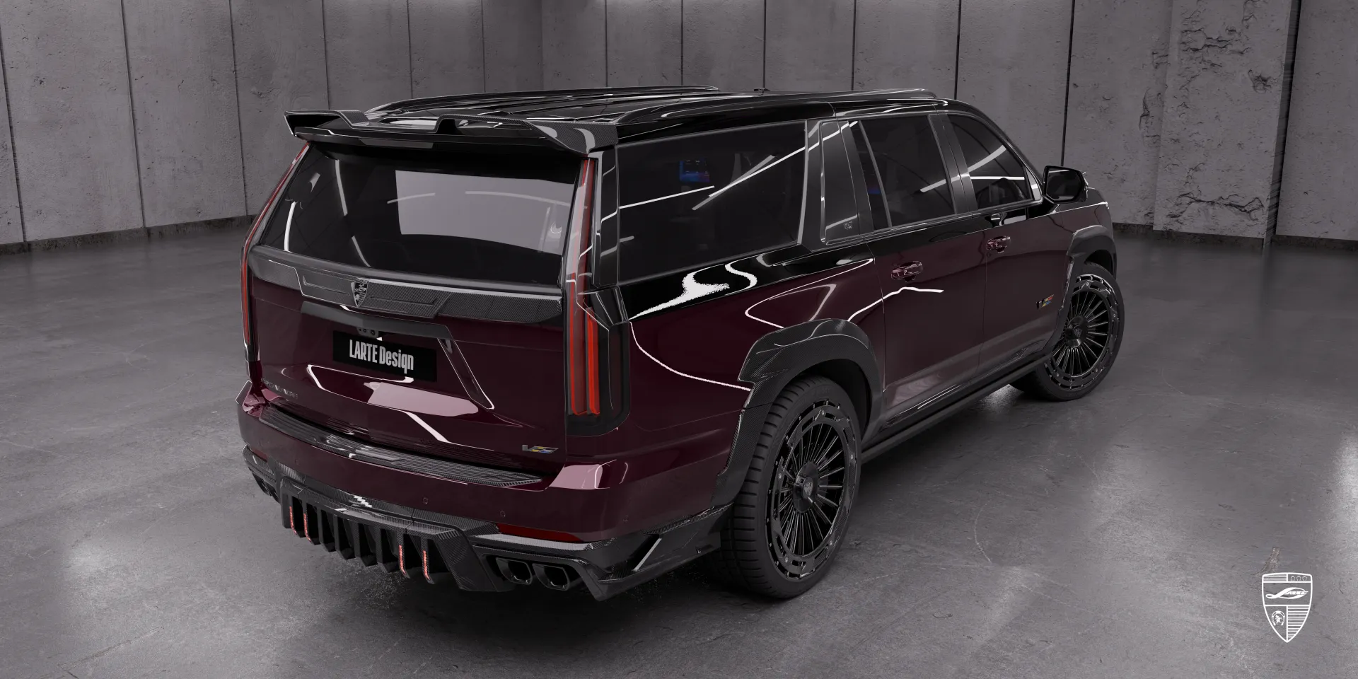 Cadillac Escalade‑V ESV Facelift с премиальным карбоновым обвесом — статусное SUV для элиты