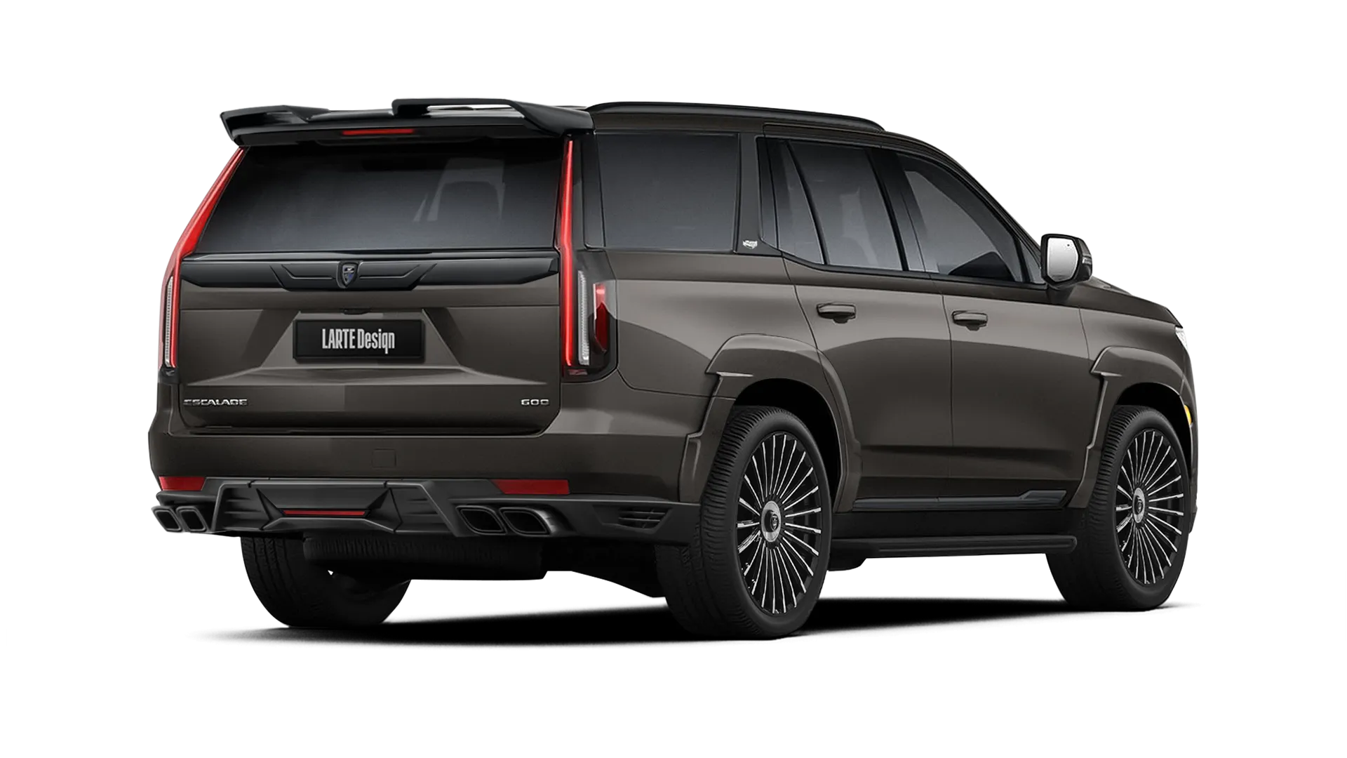 CADILLAC ESCALADE GMT 1XX 2020 - 2024 в цвете Dark Mocha Metallic с кастомным тюнингом
