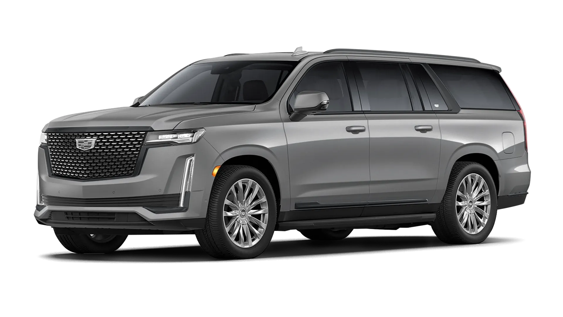 CADILLAC ESCALADE GMT 1XX 2020 - 2024 в стоке, цвет Satin Steel Metallic
