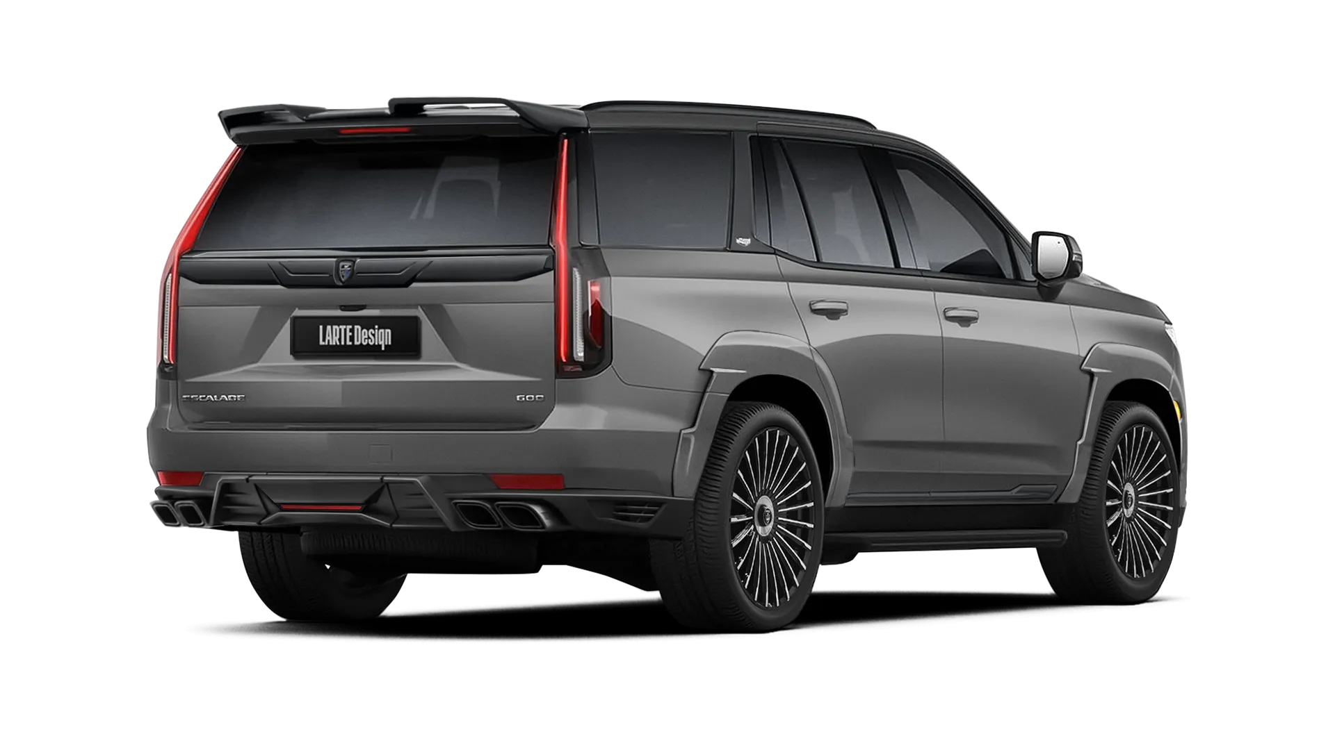 CADILLAC ESCALADE GMT 1XX 2020 - 2024 в цвете Satin Steel Metallic с кастомным тюнингом