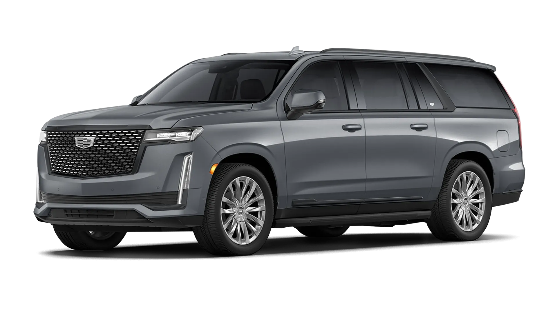 CADILLAC ESCALADE GMT 1XX 2020 - 2024 в стоке, цвет Shadow Metallic