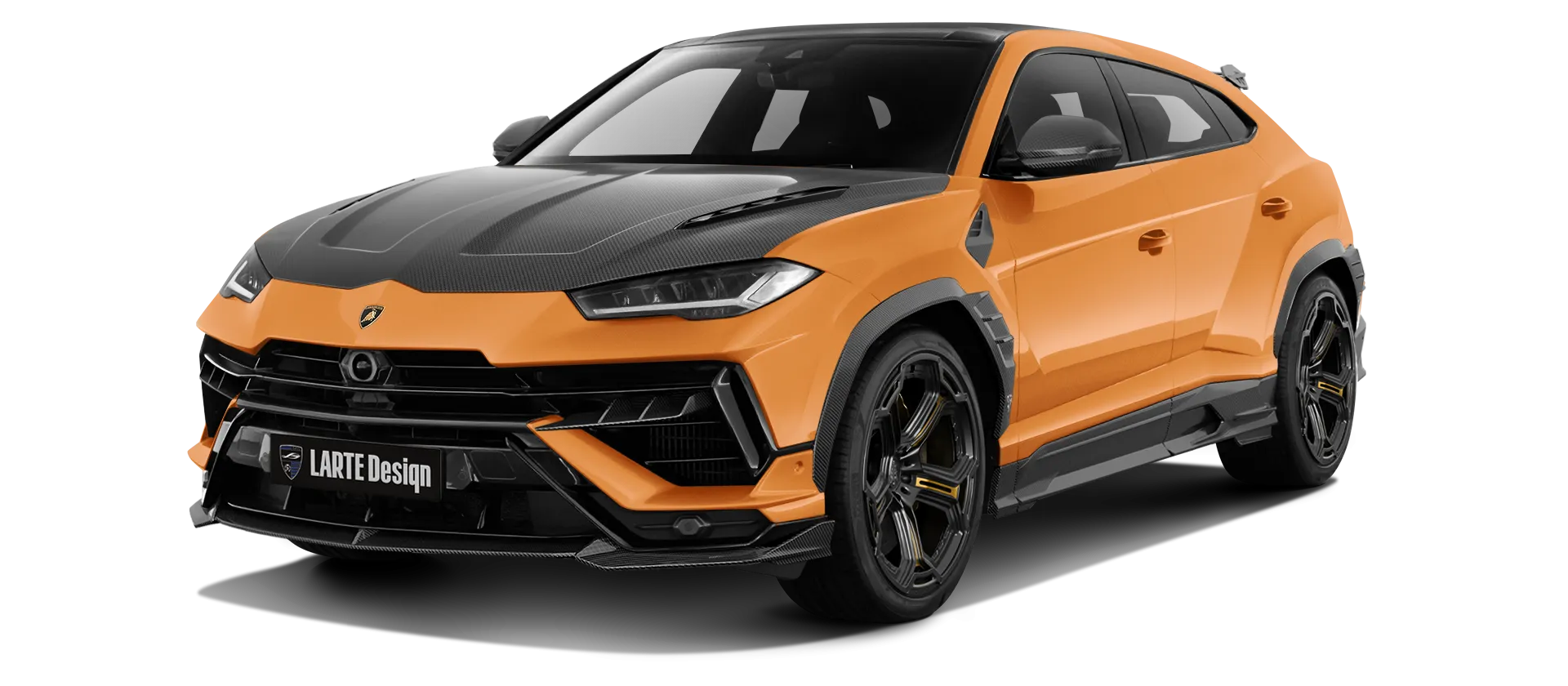 Lamborghini URUS S / Performante в цвете Aracio Argos с карбоновым обвесом