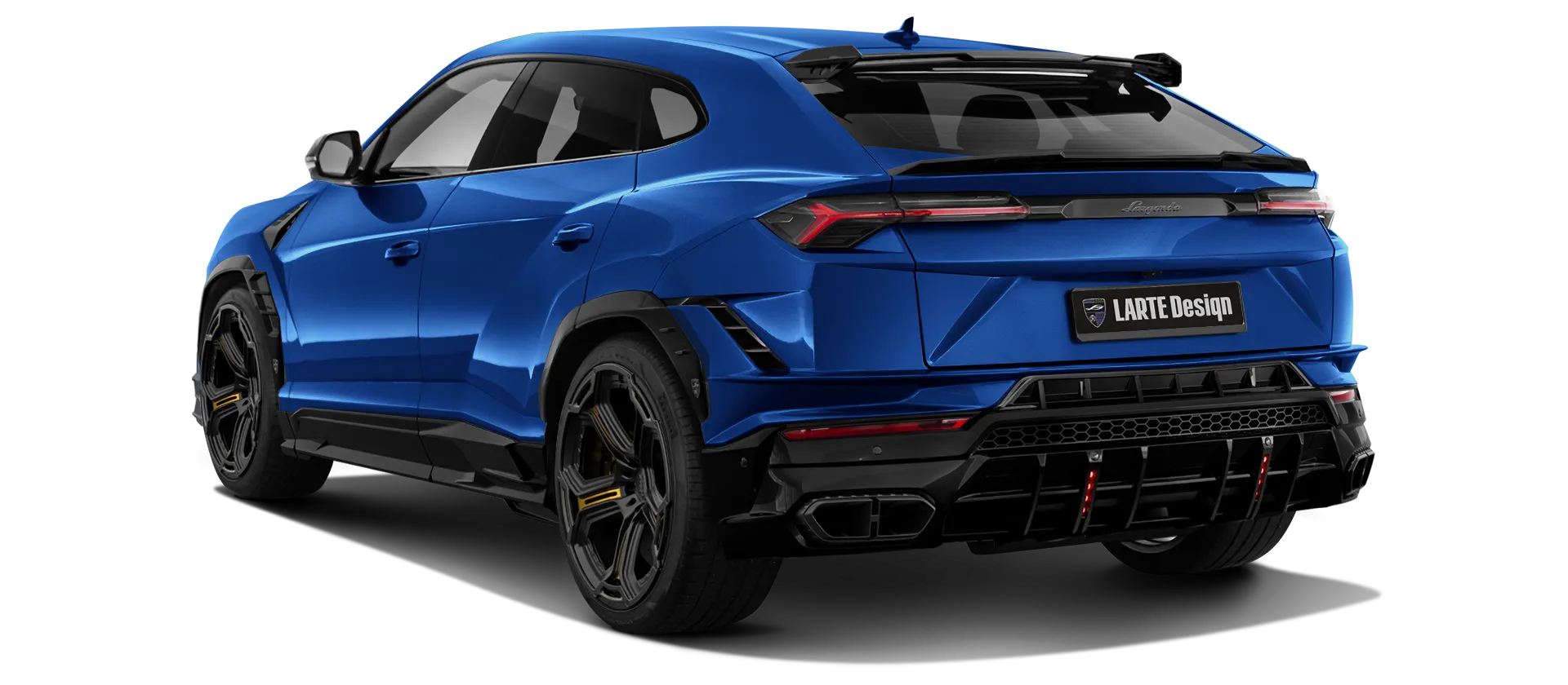 Lamborghini URUS S / Performante в цвете Blu Nethus с кастомным тюнингом