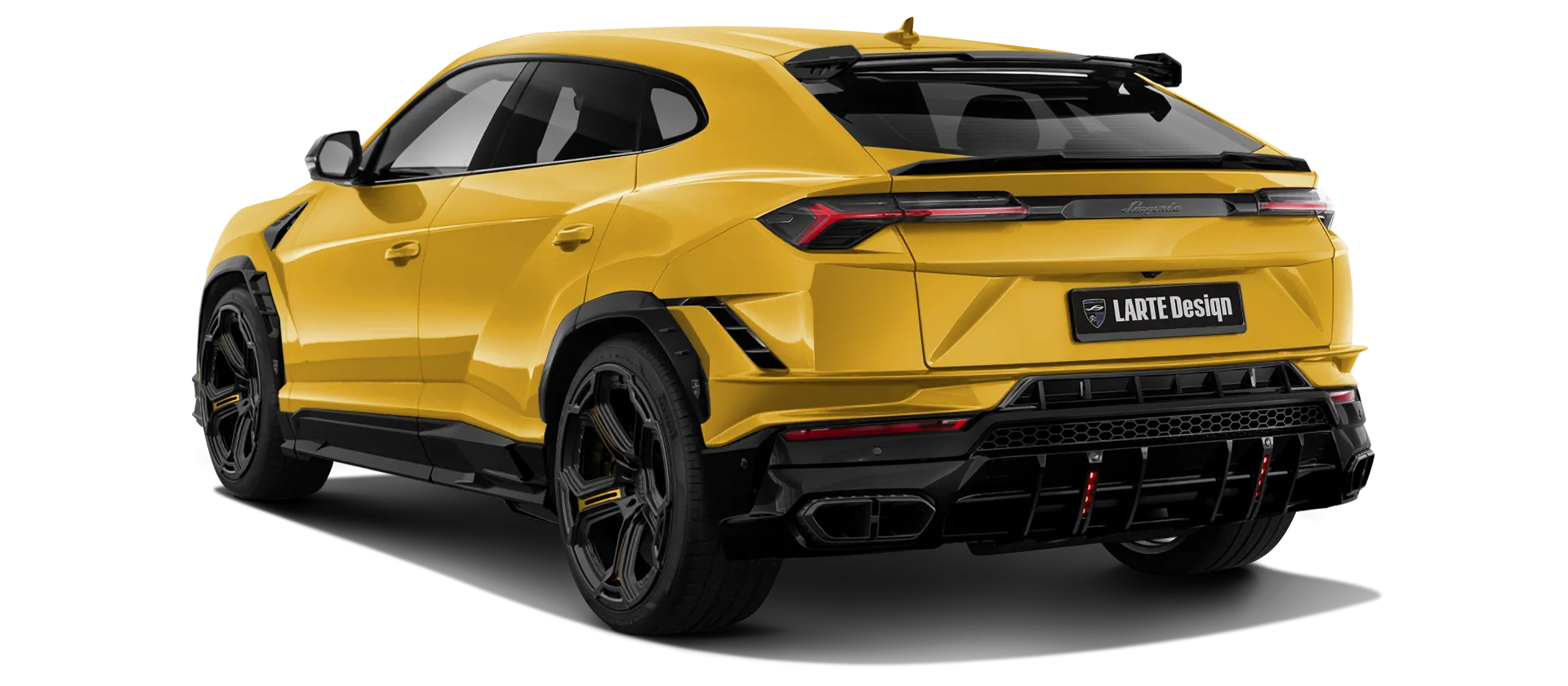 Lamborghini URUS S / Performante в цвете Giallo Inti с кастомным тюнингом