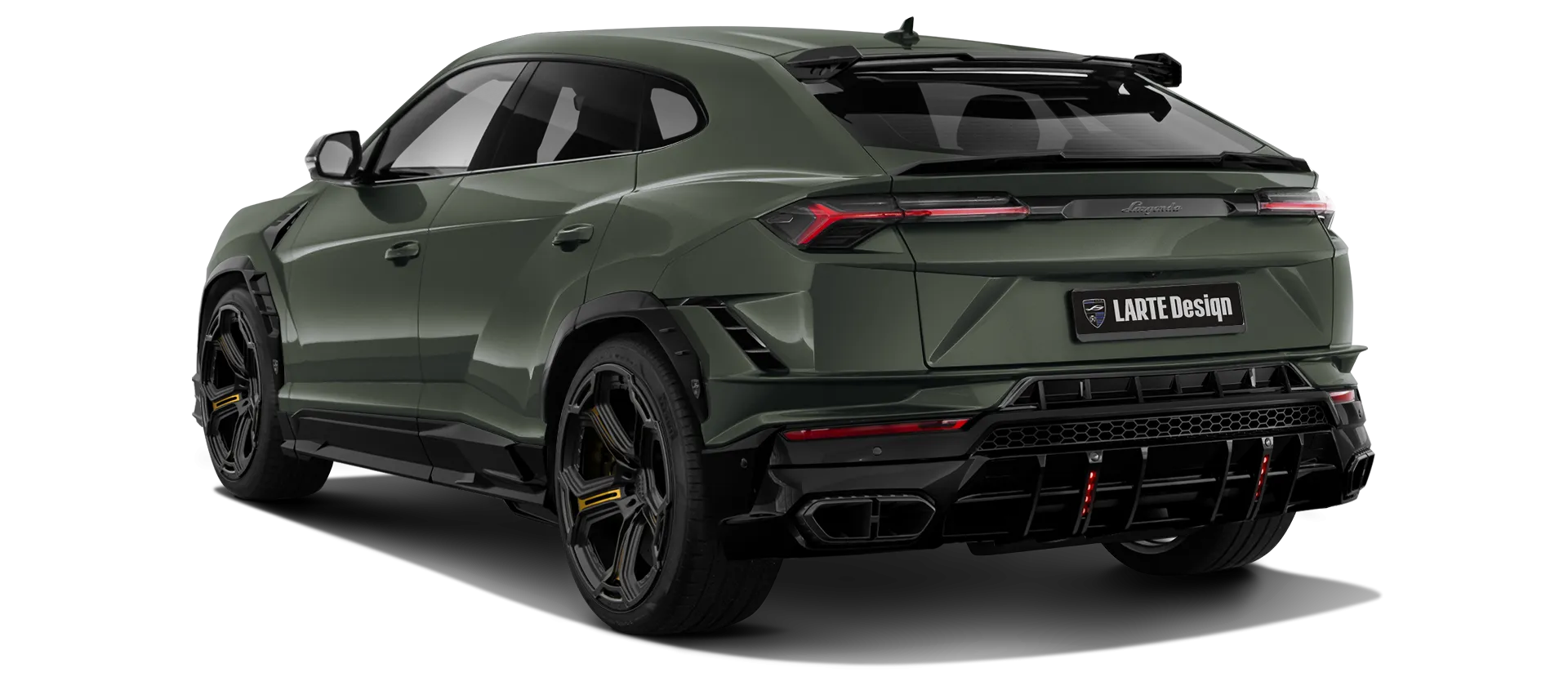 Lamborghini URUS S / Performante в цвете Verde Ermes с кастомным тюнингом