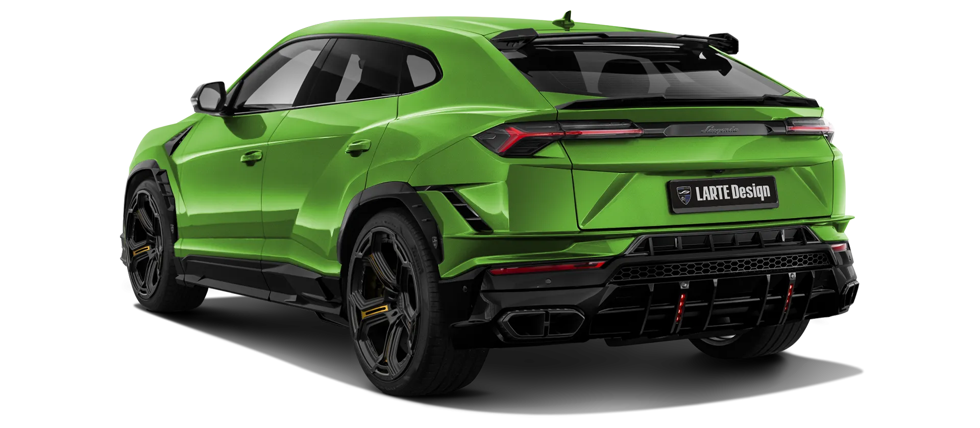 Lamborghini URUS S / Performante в цвете Verde Mantis с кастомным тюнингом