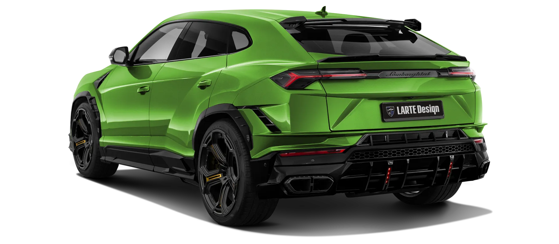 Lamborghini URUS S / Performante в цвете Verde Mantis с кастомным тюнингом
