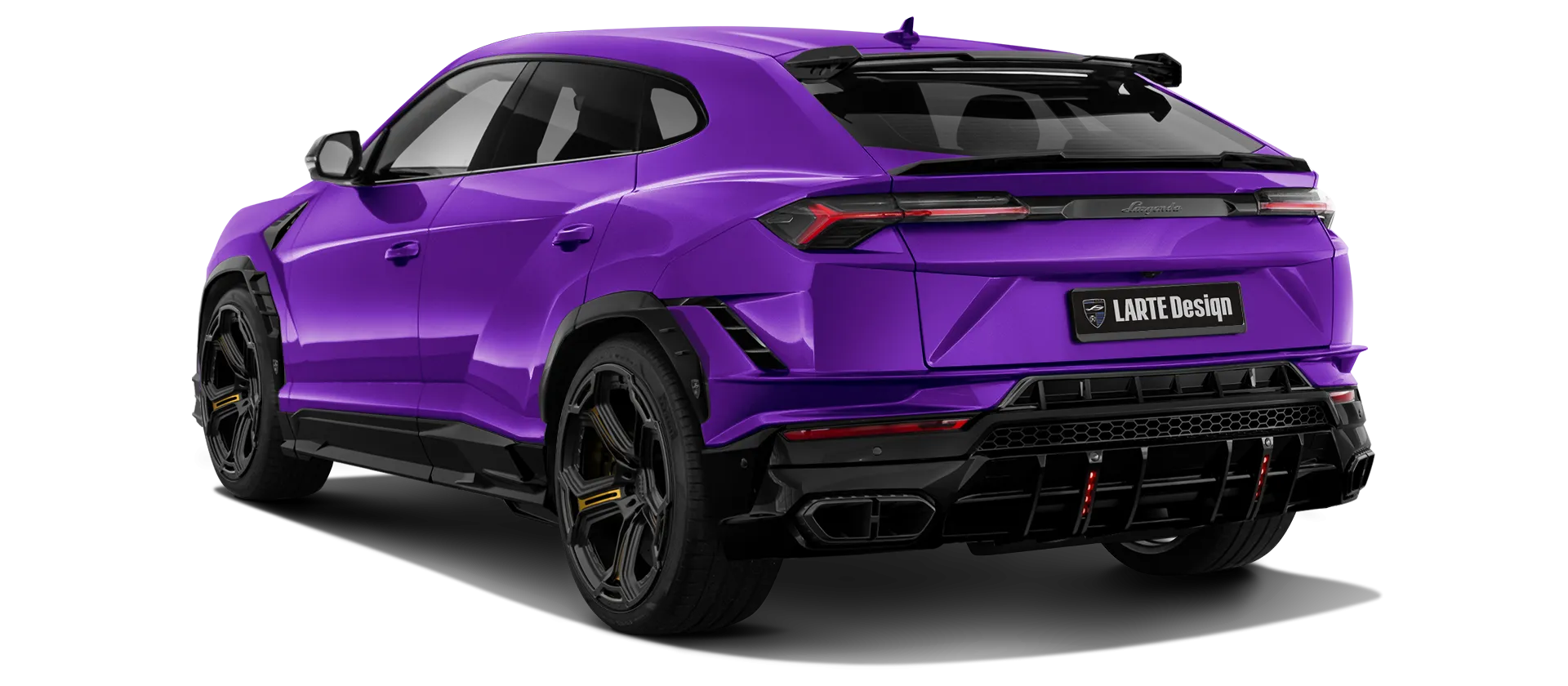 Lamborghini URUS S / Performante в цвете Viola Mitras с кастомным тюнингом