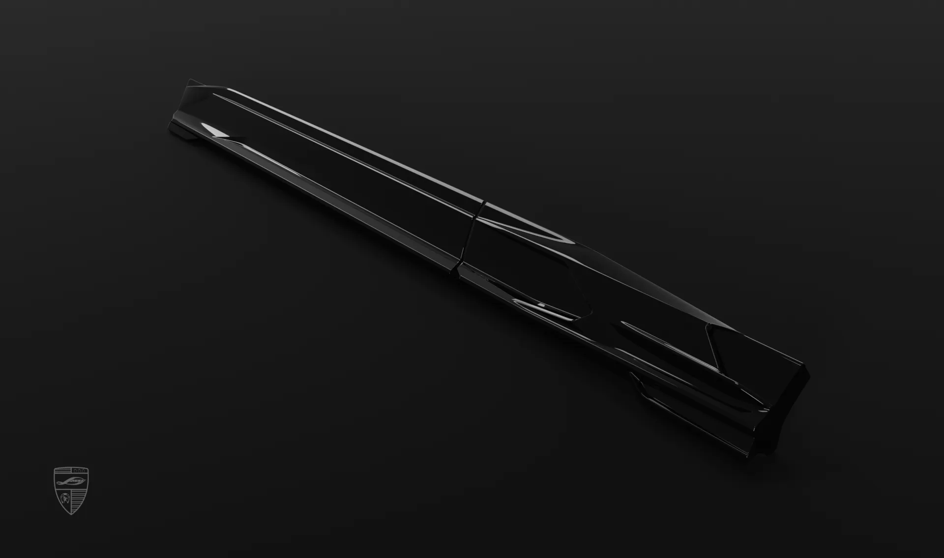 Обновление молдингов дверей в обвесе для Lamborghini URUS S / Performante от LARTE Design