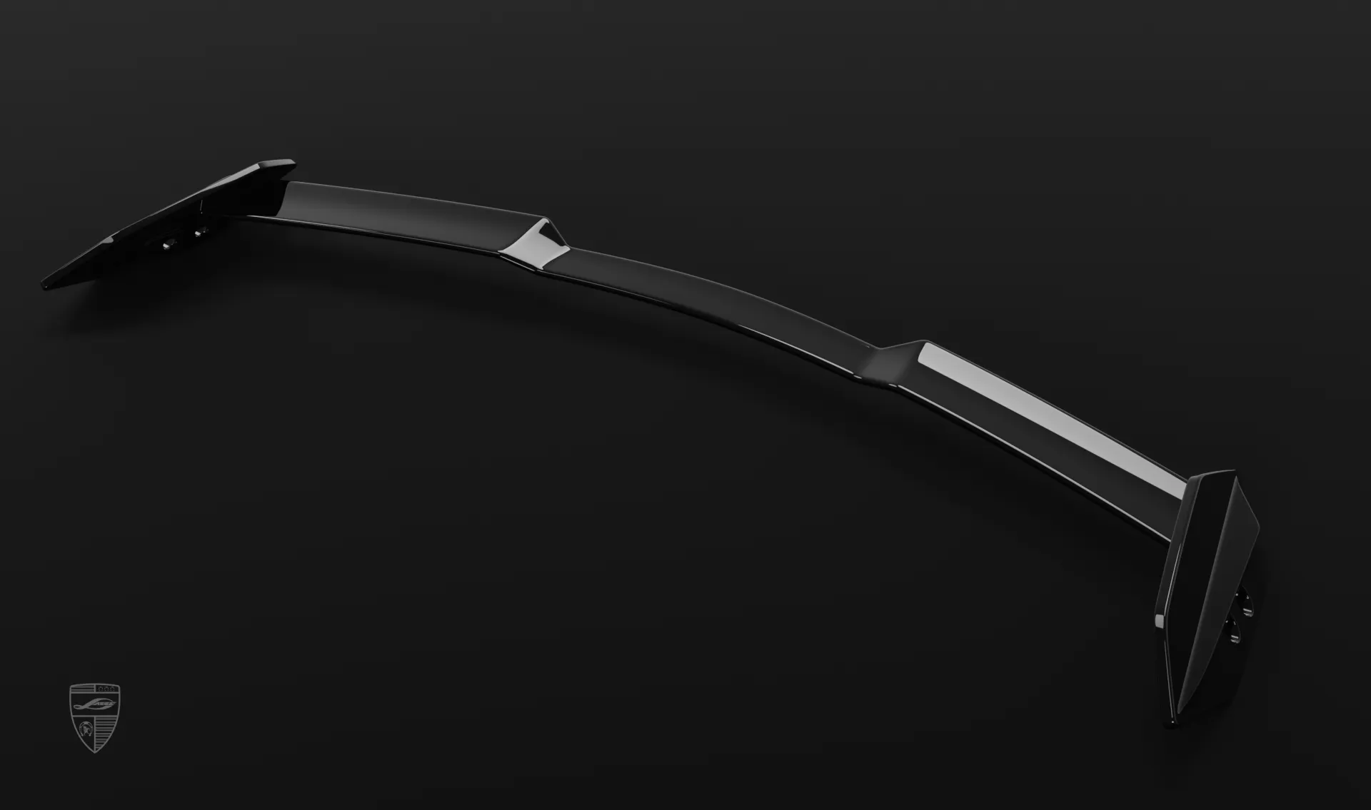 Обновление спойлера на крыше для спортивного авто Lamborghini URUS S / Performante от LARTE Design