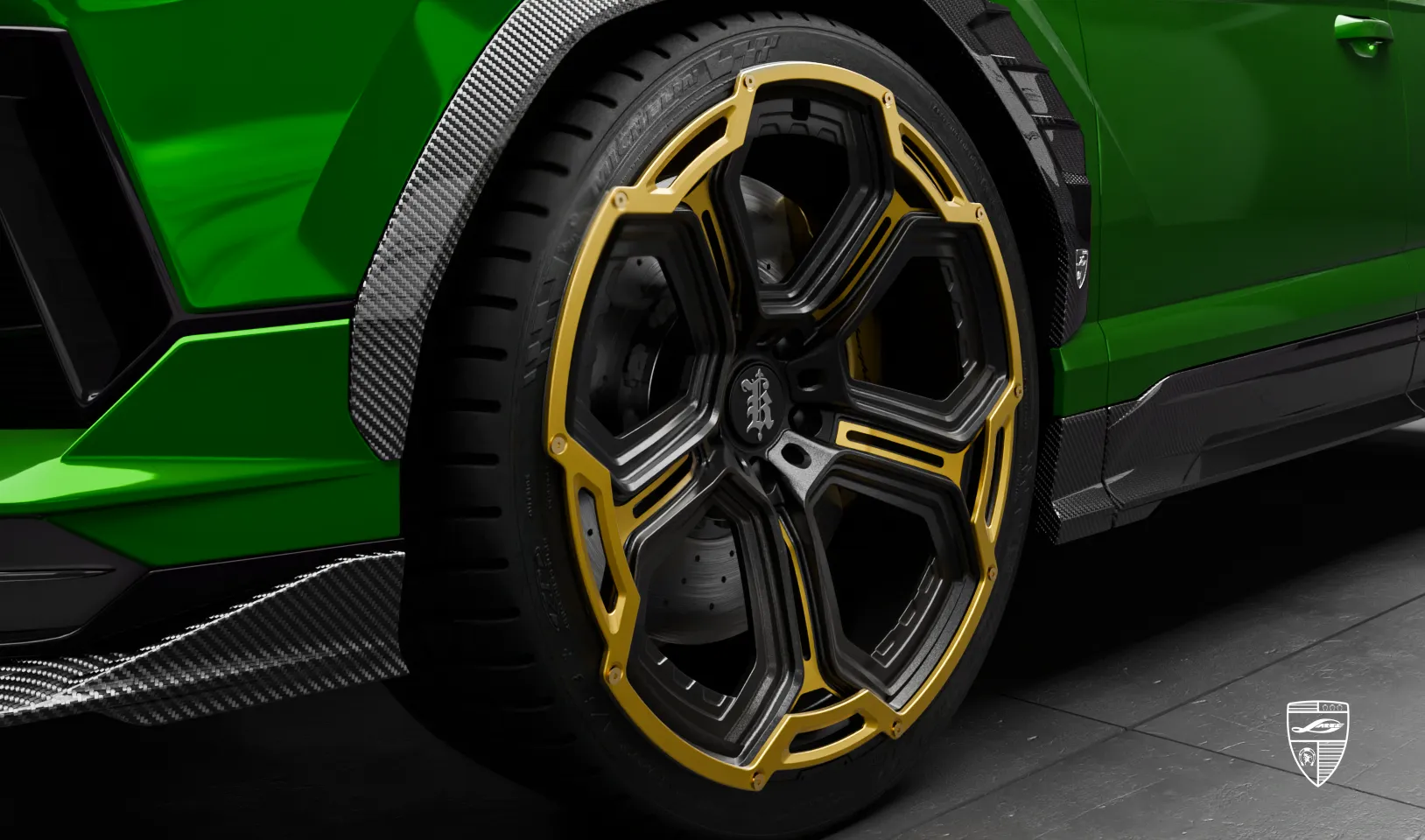 Обновление дисков для спортивного авто Lamborghini URUS S / Performante от LARTE Design