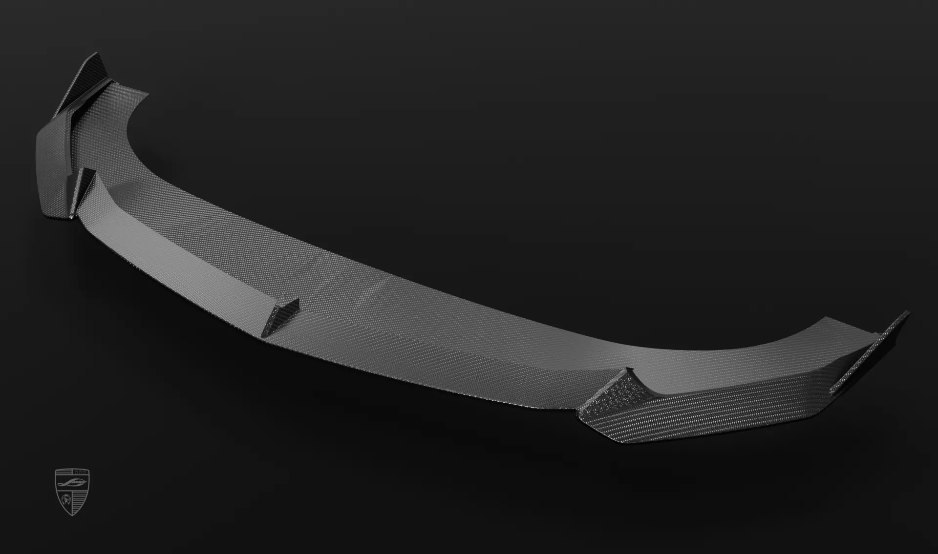 Обновление губы, сплиттер для спортивного авто Lamborghini URUS S / Performante от LARTE Design