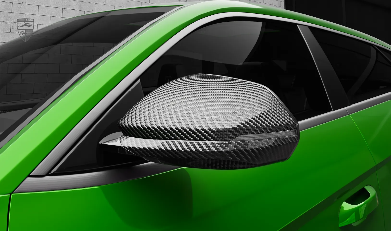 Обновление корпусов зеркал для спортивного авто Lamborghini URUS S / Performante от LARTE Design