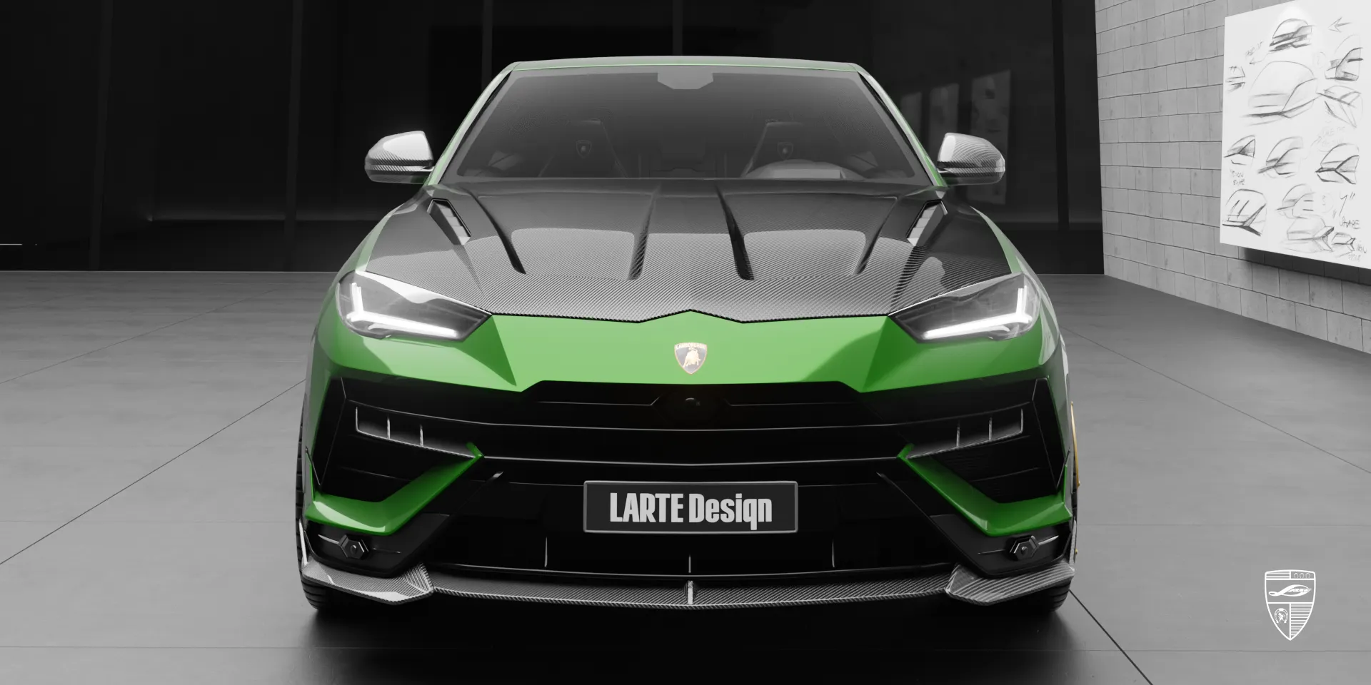 2025 Lamborghini URUS S / Performante с агрессивным карбоновым фронт‑сплиттером