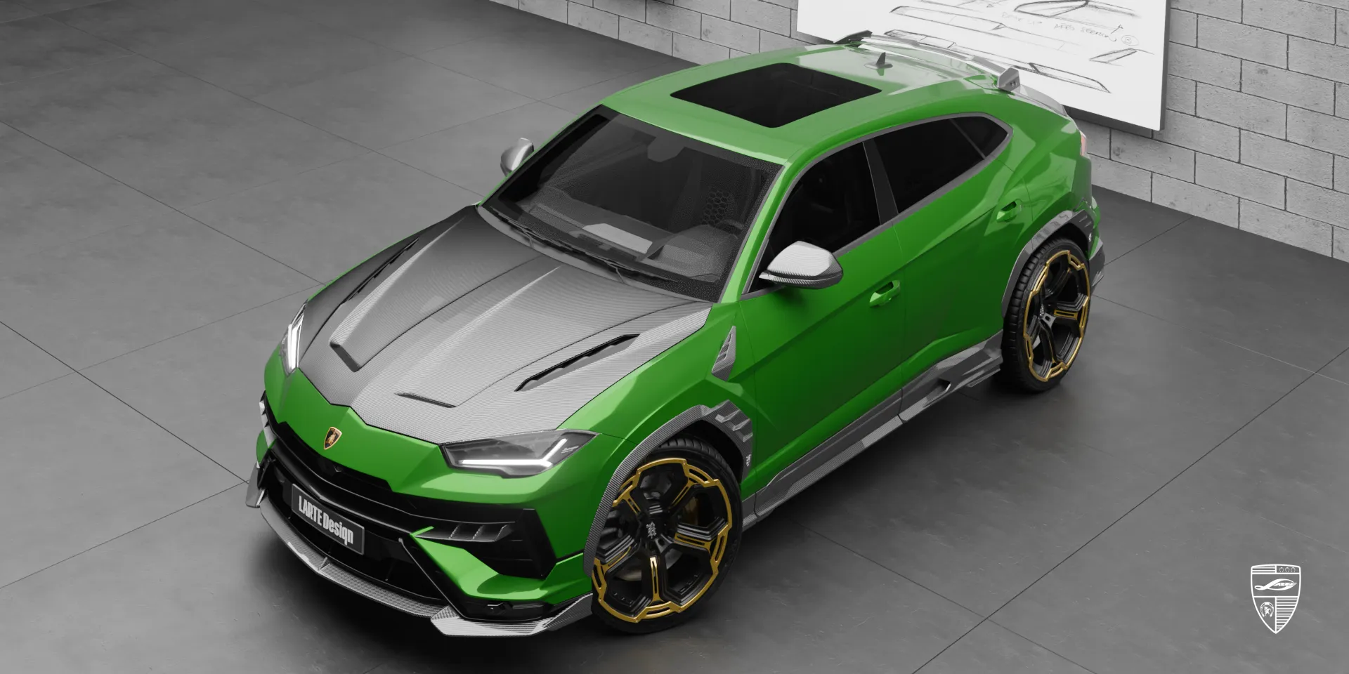 Lamborghini URUS S / Performante SUV с вентилируемым капотом и силуэтом купе